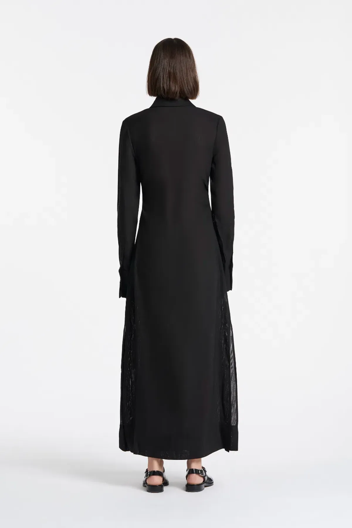 Sir The Label Clemence Shirt Dress Black Size 2 / AU 10 - Image 3