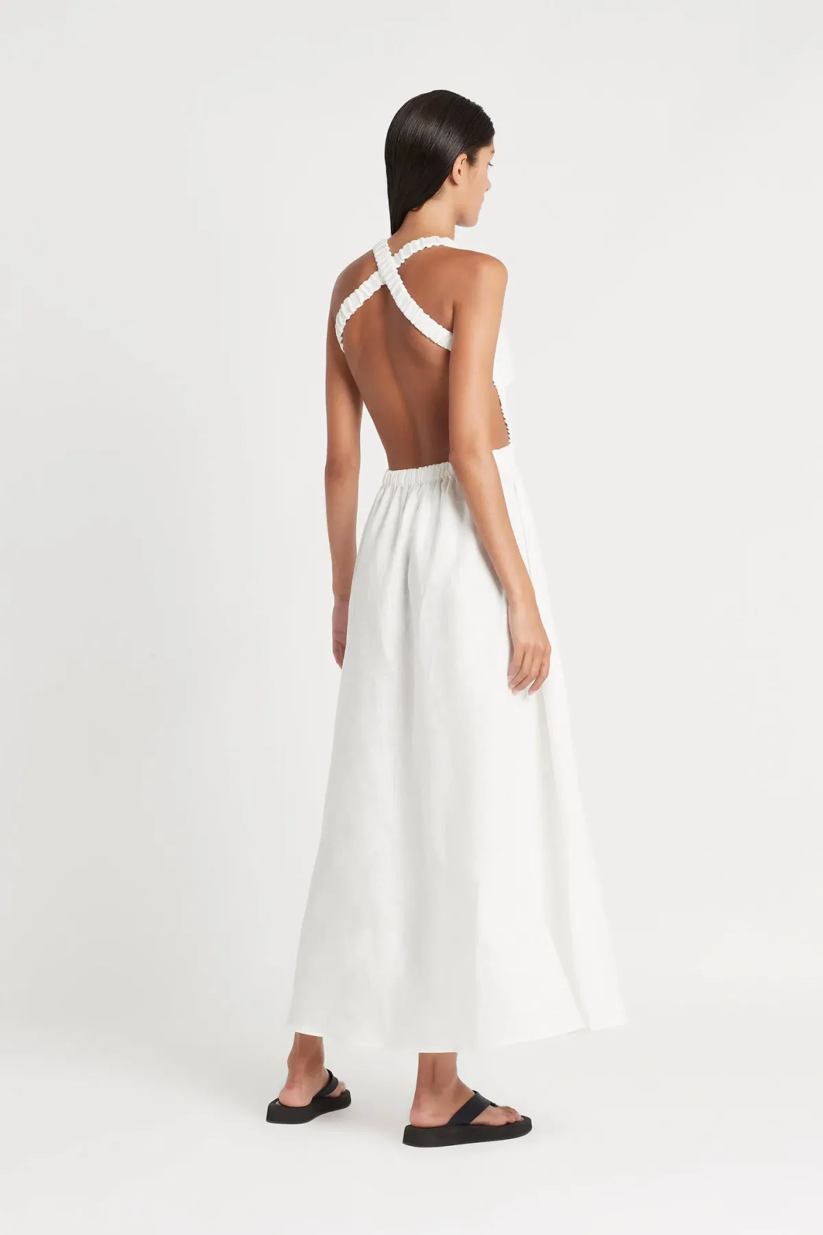 Sir The Label Alena Maxi Dress Ivory Size 3 / AU 12  - Image 2