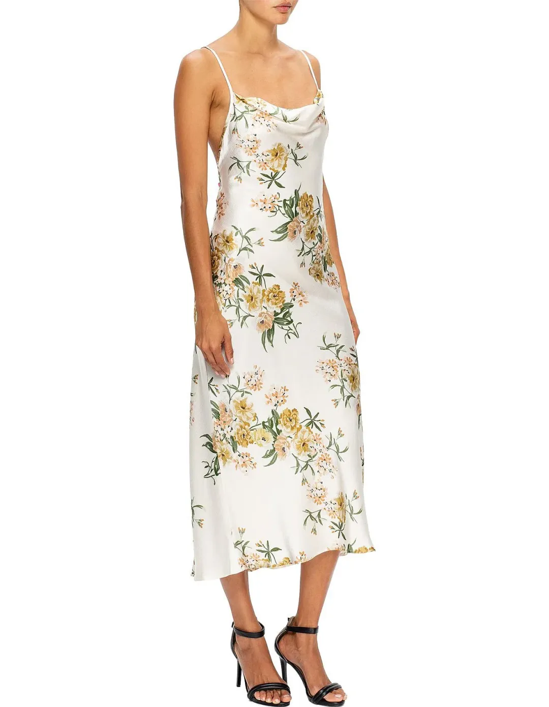 Bec & Bridge Louella Midi Dress Floral Size 8 for rent on The Volte - main image