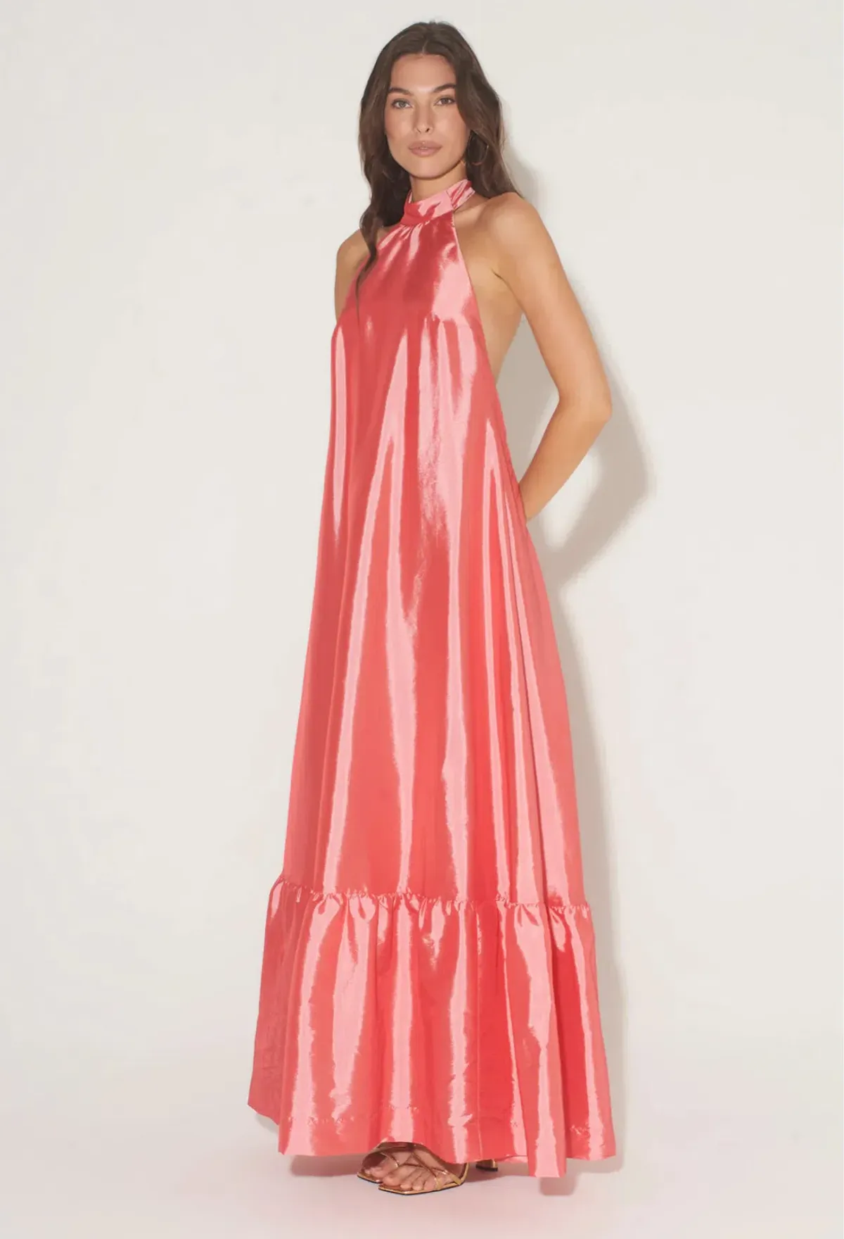 Hansen & Gretel Gateau Gown Watermelon Size M / AU 8 - Image 2