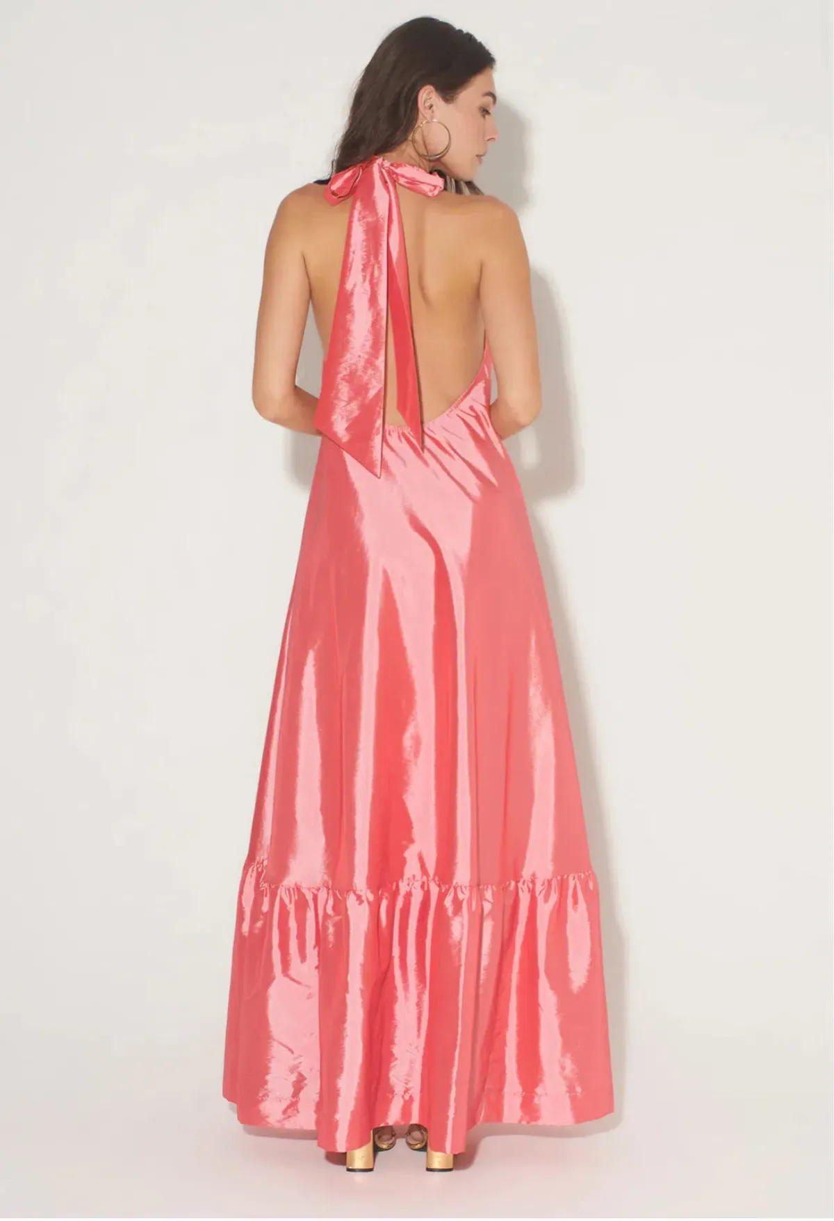 Hansen & Gretel Gateau Gown Watermelon Size M / AU 8 - Image 3