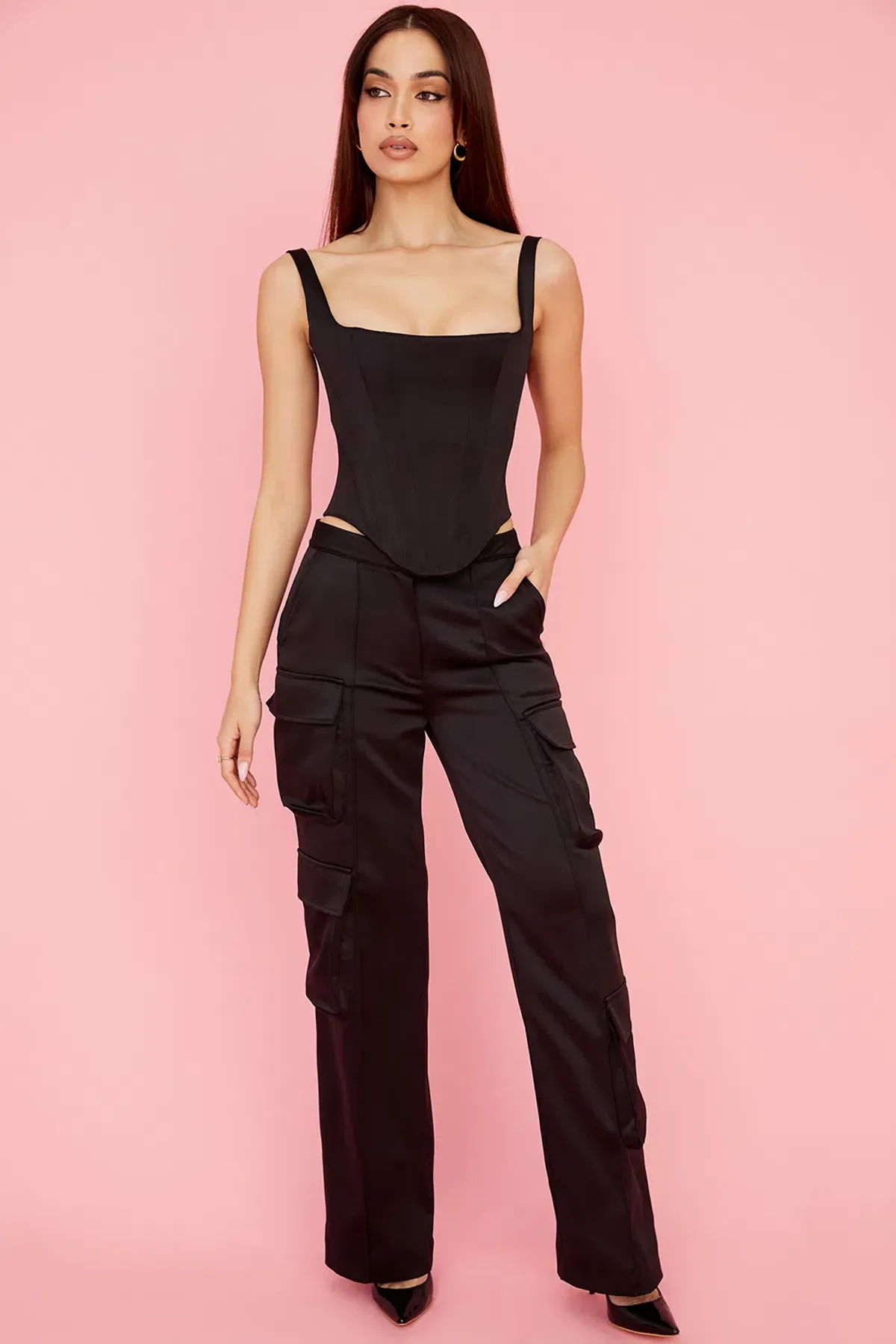 House of CB Rafa Corset Black Size M / AU 10 - Image 1