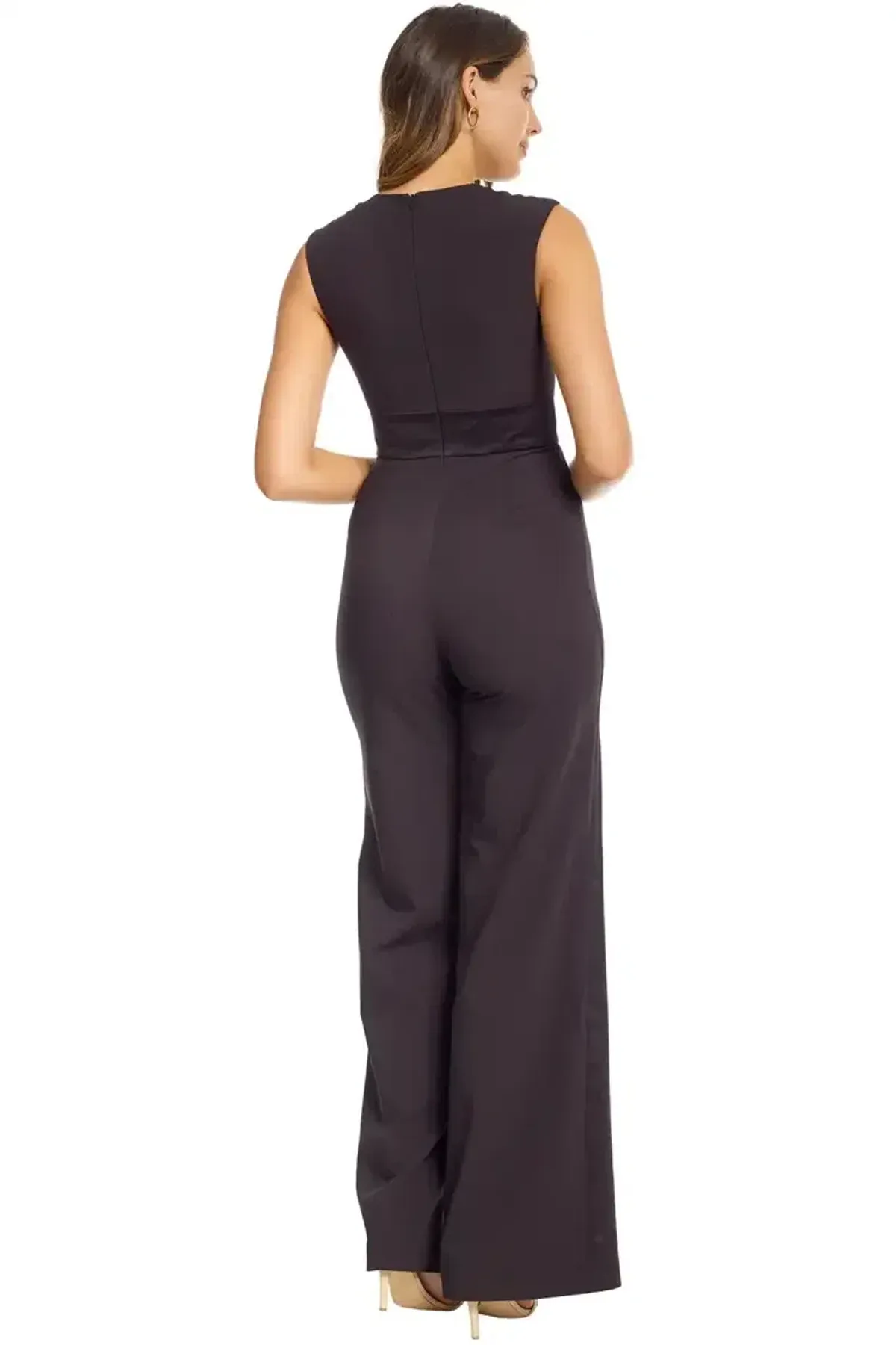 Jay Godfrey Rhodes Jumpsuit in Black Size 6 - Image 3