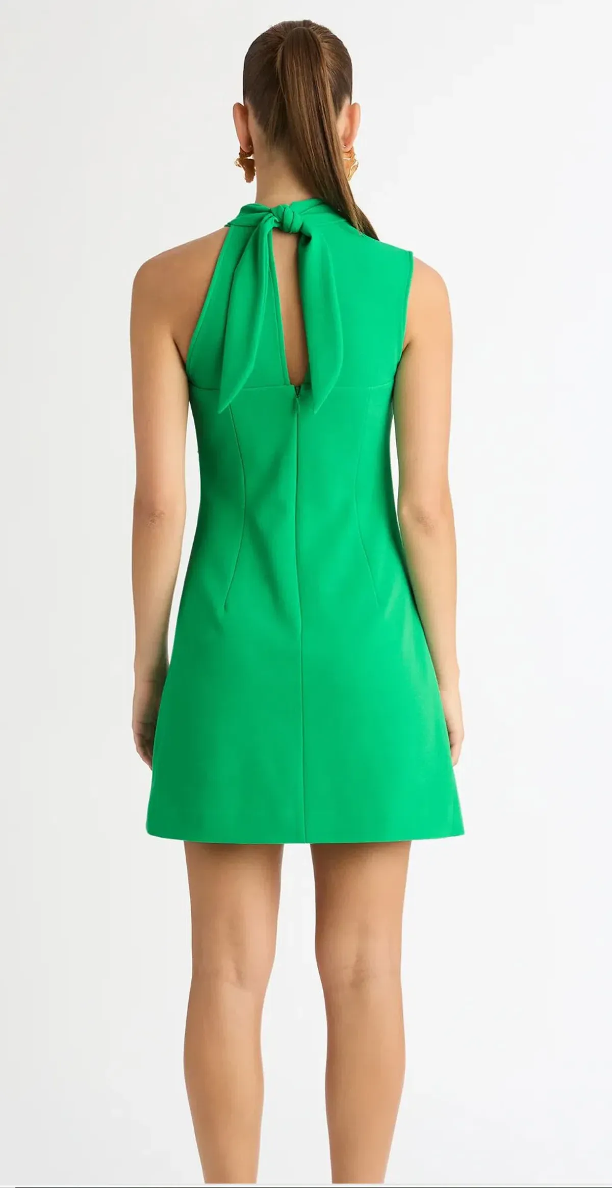 Sheike Avery Mini Dress Green Size 10 - Image 3