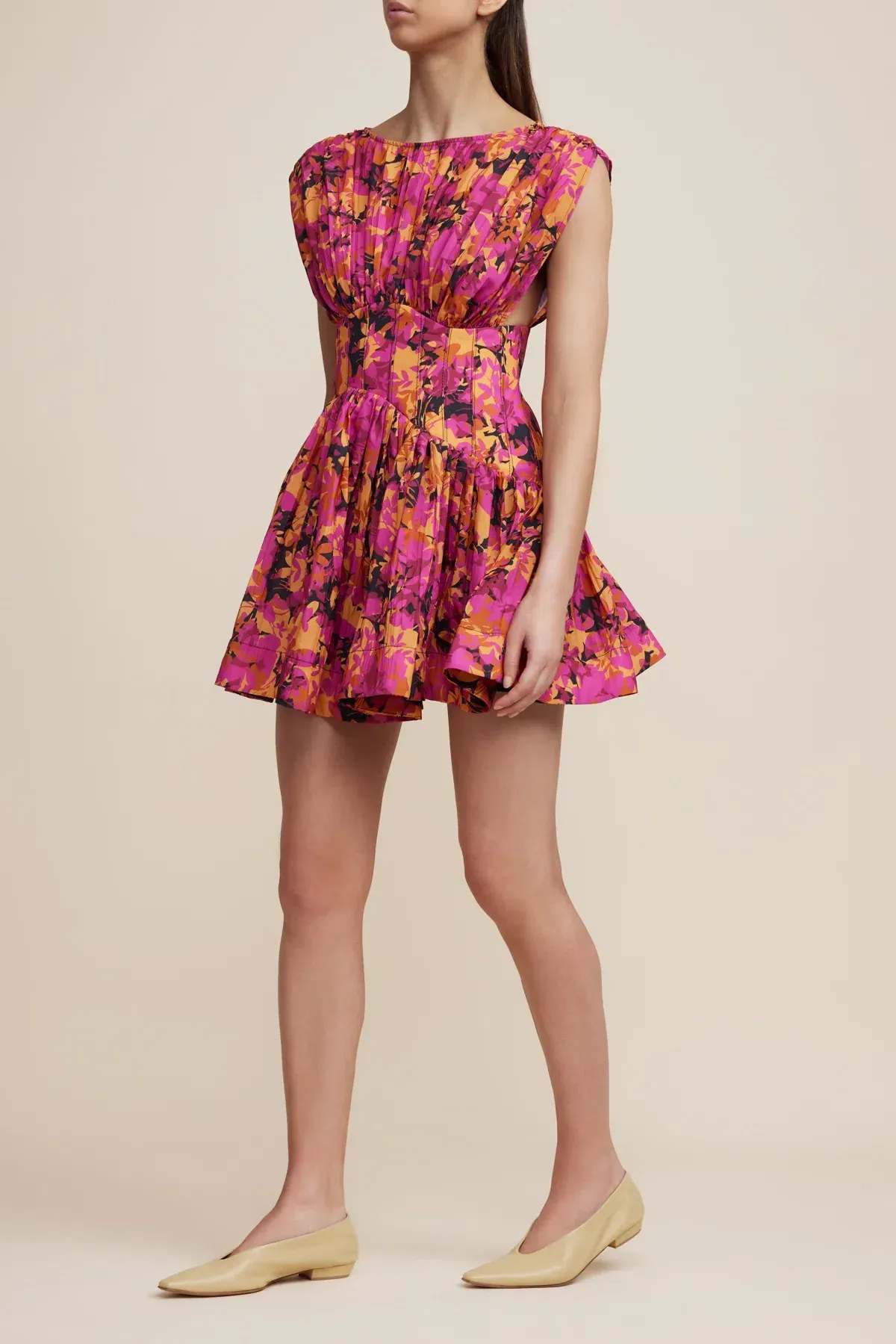 Acler Clifton Dress Multi Floral Size 14 - Image 2