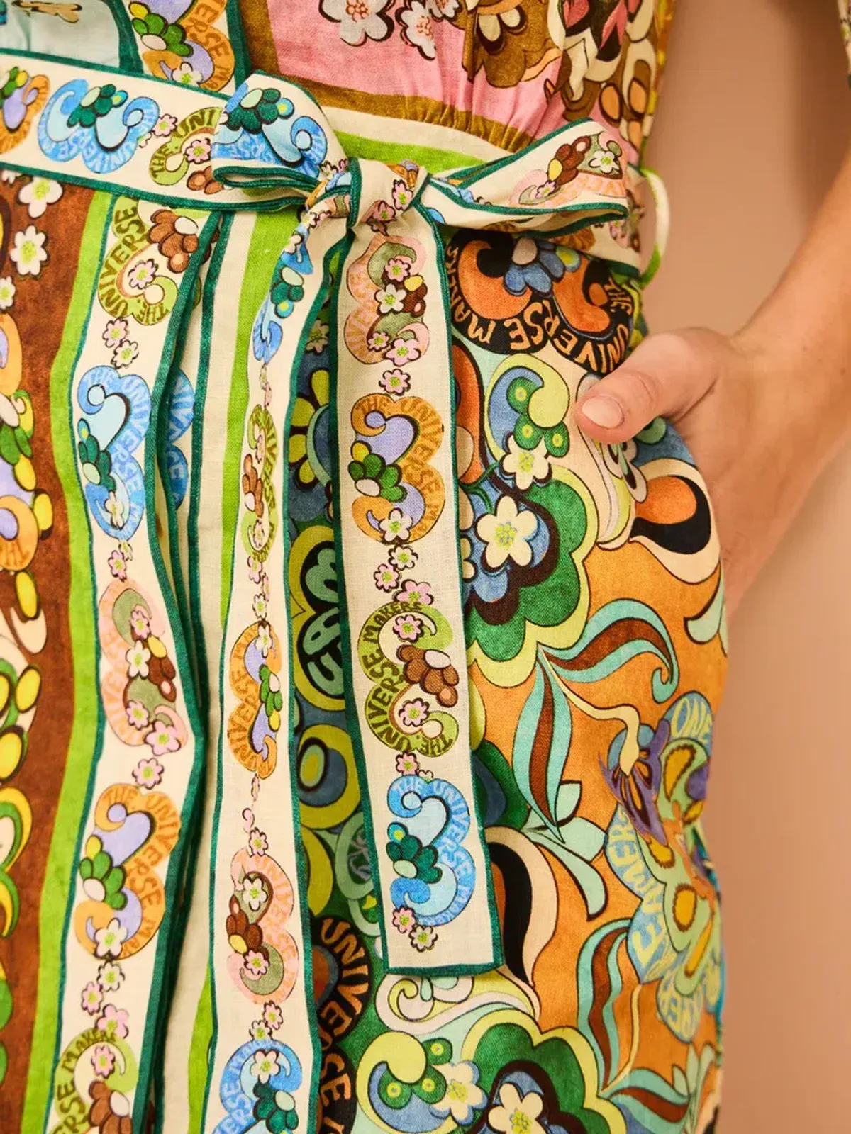 Alemais Dreamer Mini Dress Floral Size 8 - Image 5