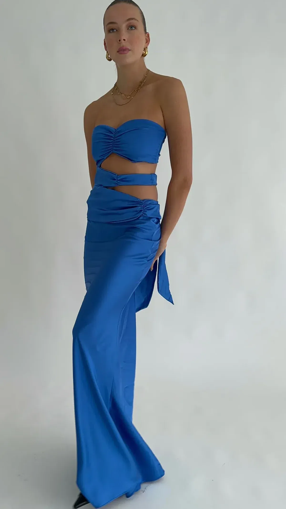 HNTR The Label Sloane Top in Cobalt Blue Size M / AU 10 - Image 2