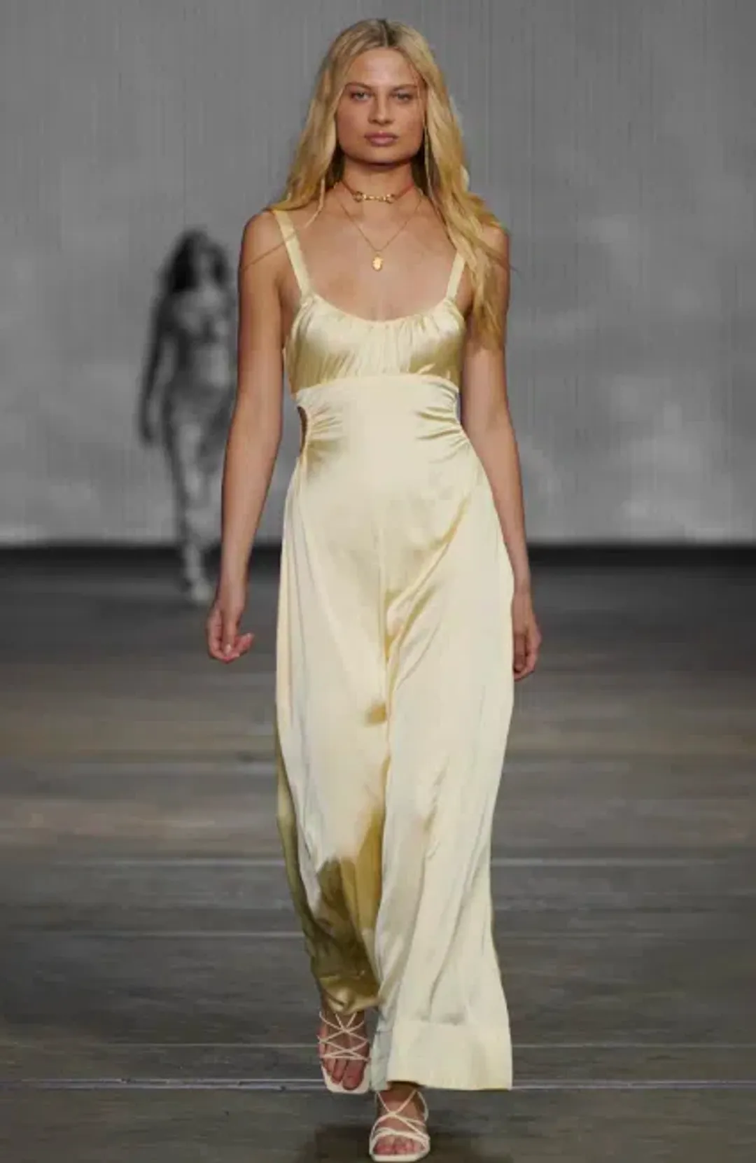 Hansen & Gretel Carlos Dress Lemon Yellow Size M / AU 10 for rent on The Volte - main image