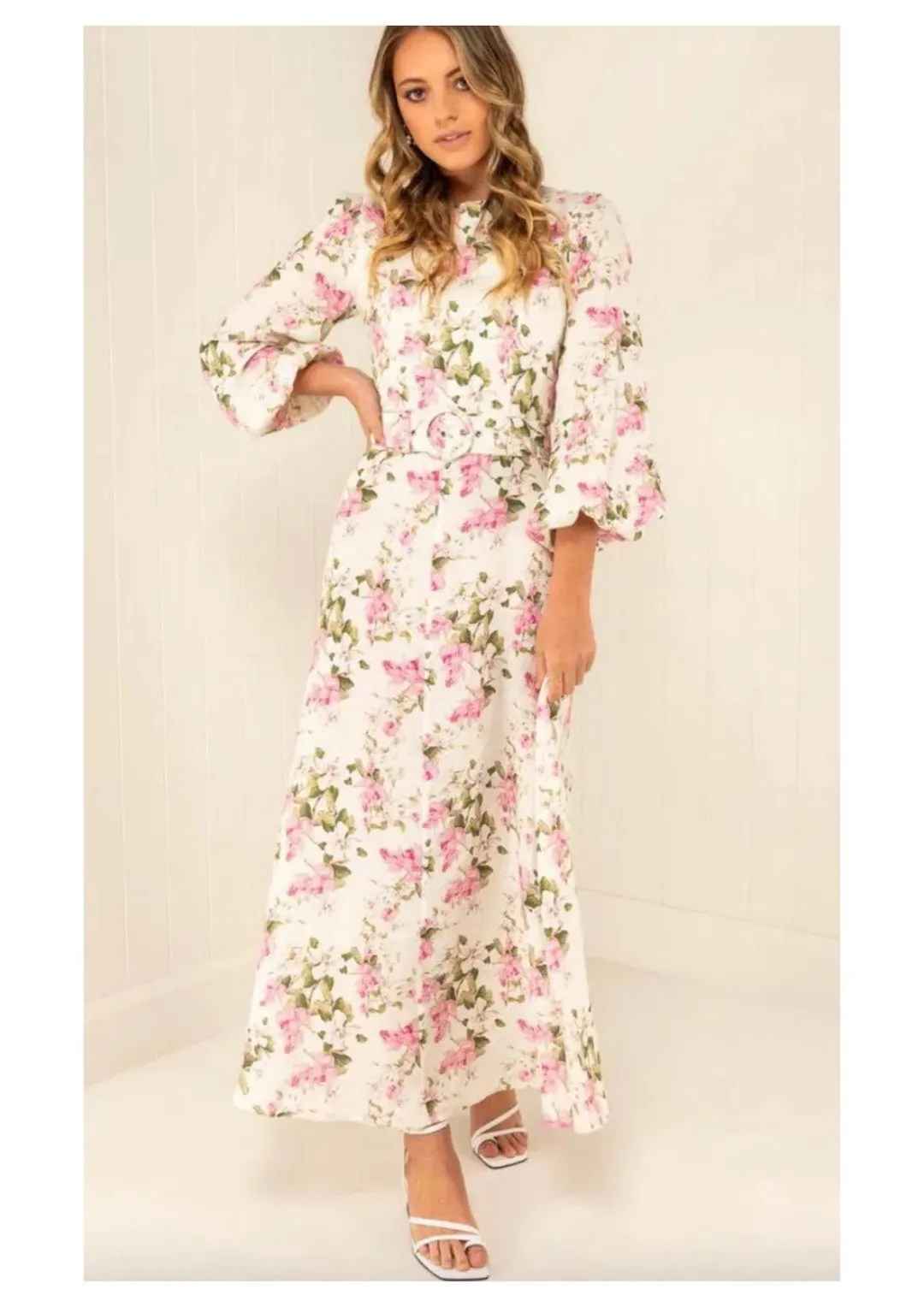 Palm Noosa Melrose Dress Floral Size 8 for rent on The Volte - main image