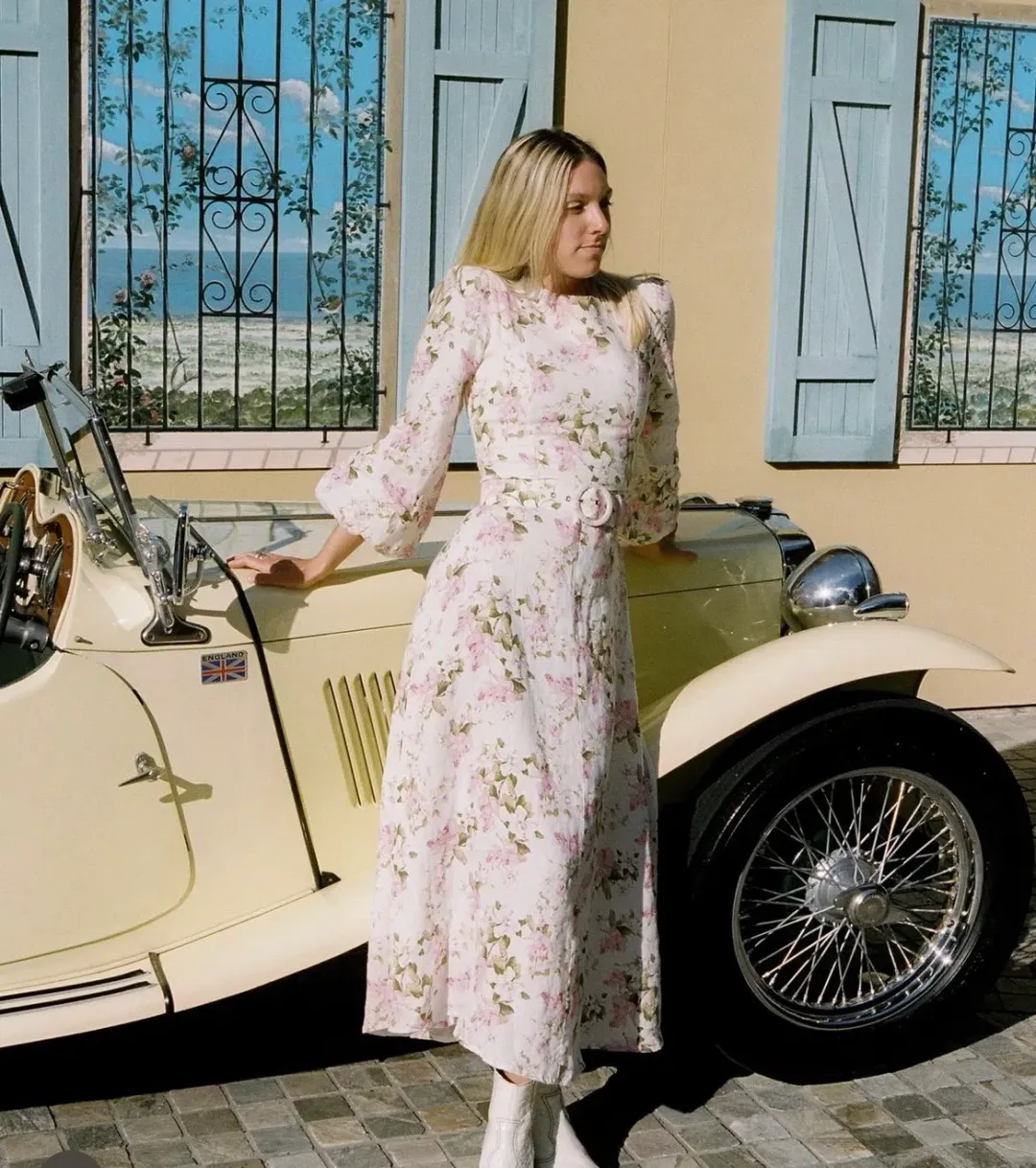 Palm Noosa Melrose Dress Floral Size 8 for rent on The Volte - main image