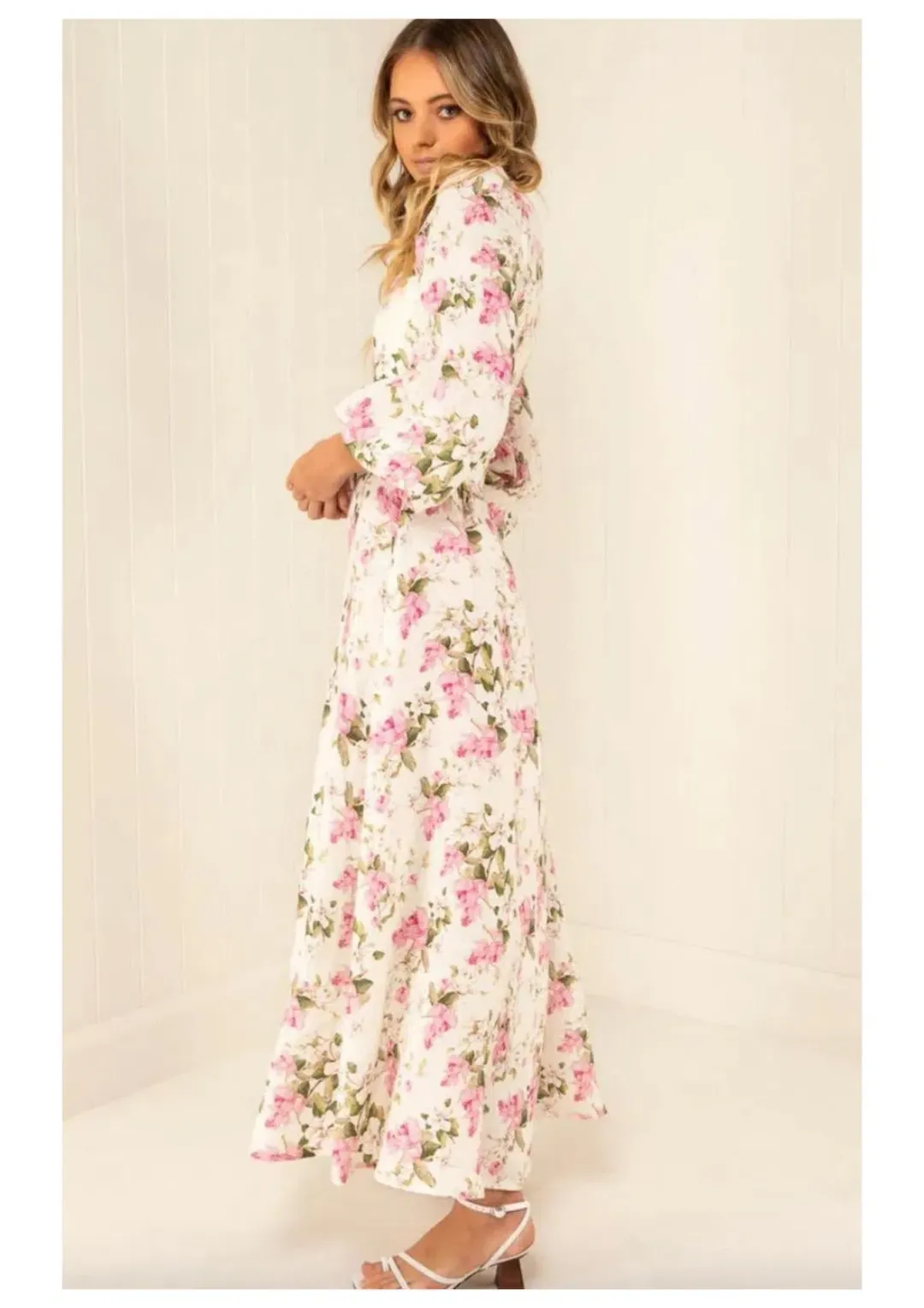 Palm Noosa Melrose Dress Floral Size 8 for rent on The Volte - main image