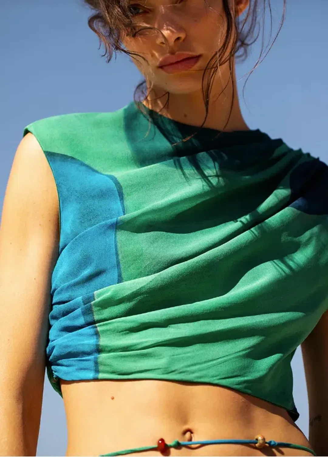 SIR Frankie Gathered Top & Bias Skirt Set for rent on The Volte - main image