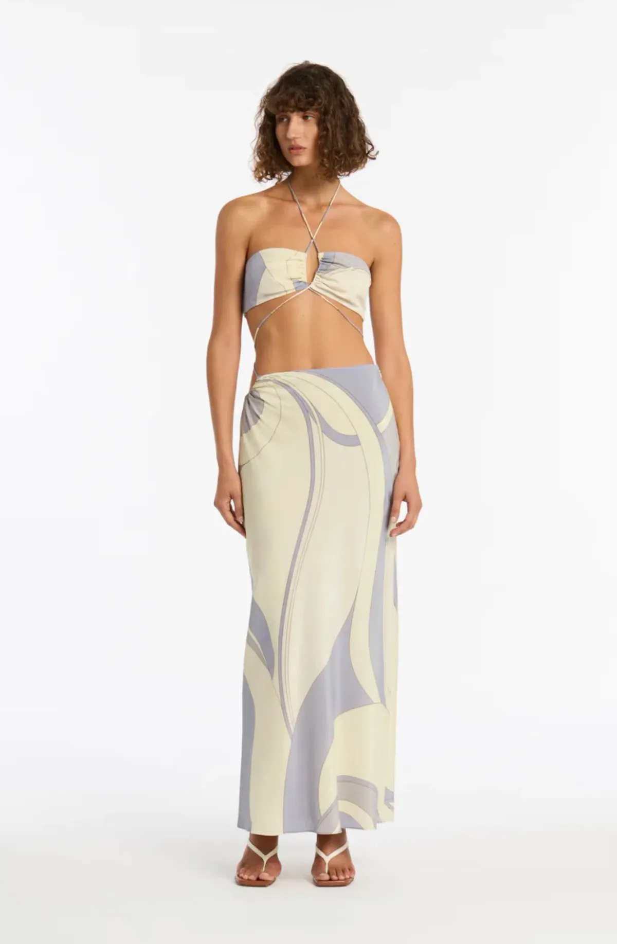 Sir the Label Adrianna Deconstructed Dress Multi Size 6  - Image 1