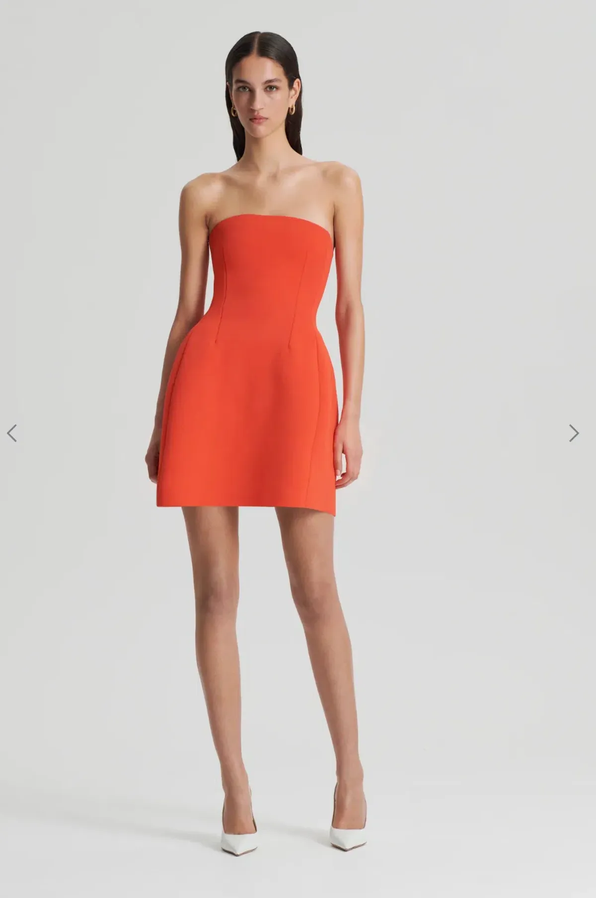 Scanlan Theodore crepe knit peplum dress - Image 2