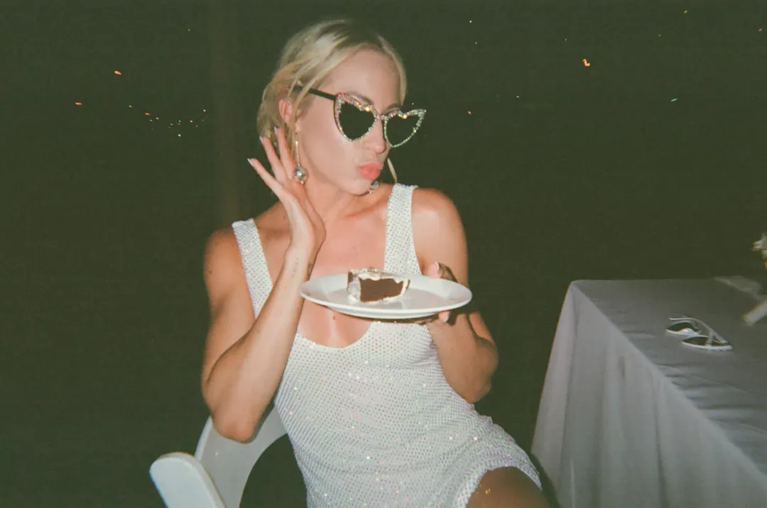 SLA the Label GIGI Diamante Midi Dress White Size XS/Au 8 for rent on The Volte - main image