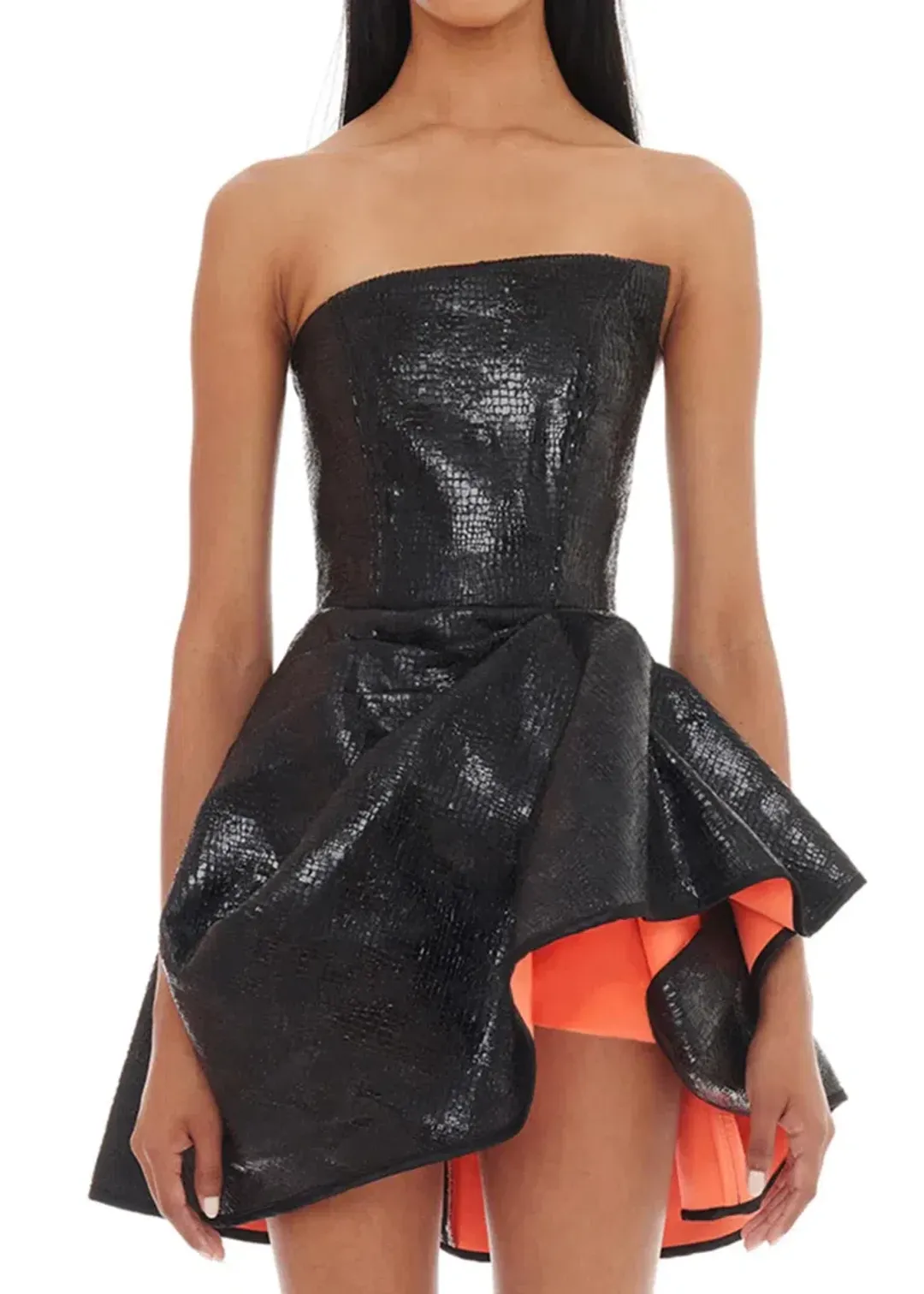 Eliya The Label Emma Dress Black Size 8 for rent on The Volte - main image