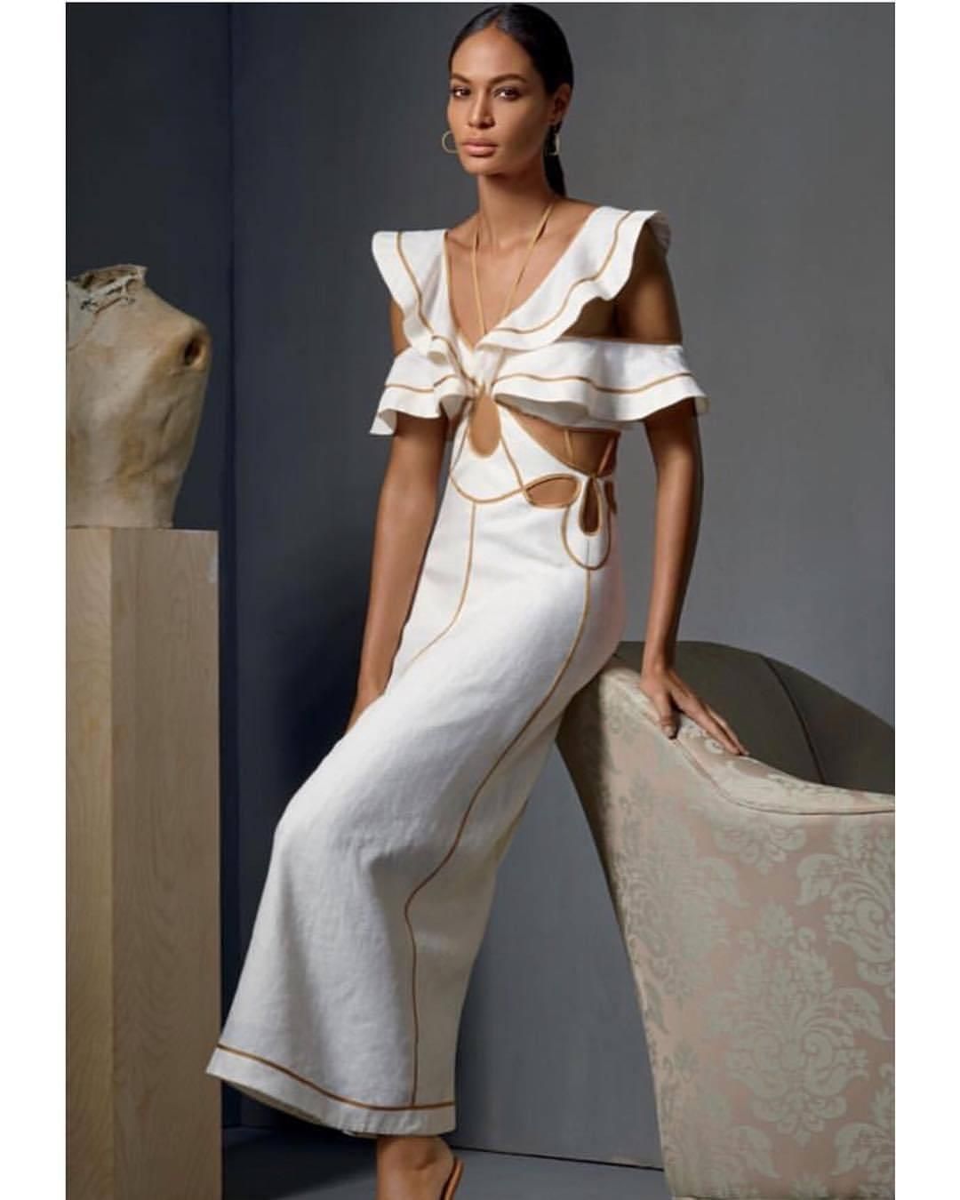 Zimmermann Painted Heart Flutter Dress Cream Size 6 for rent on The Volte - main image