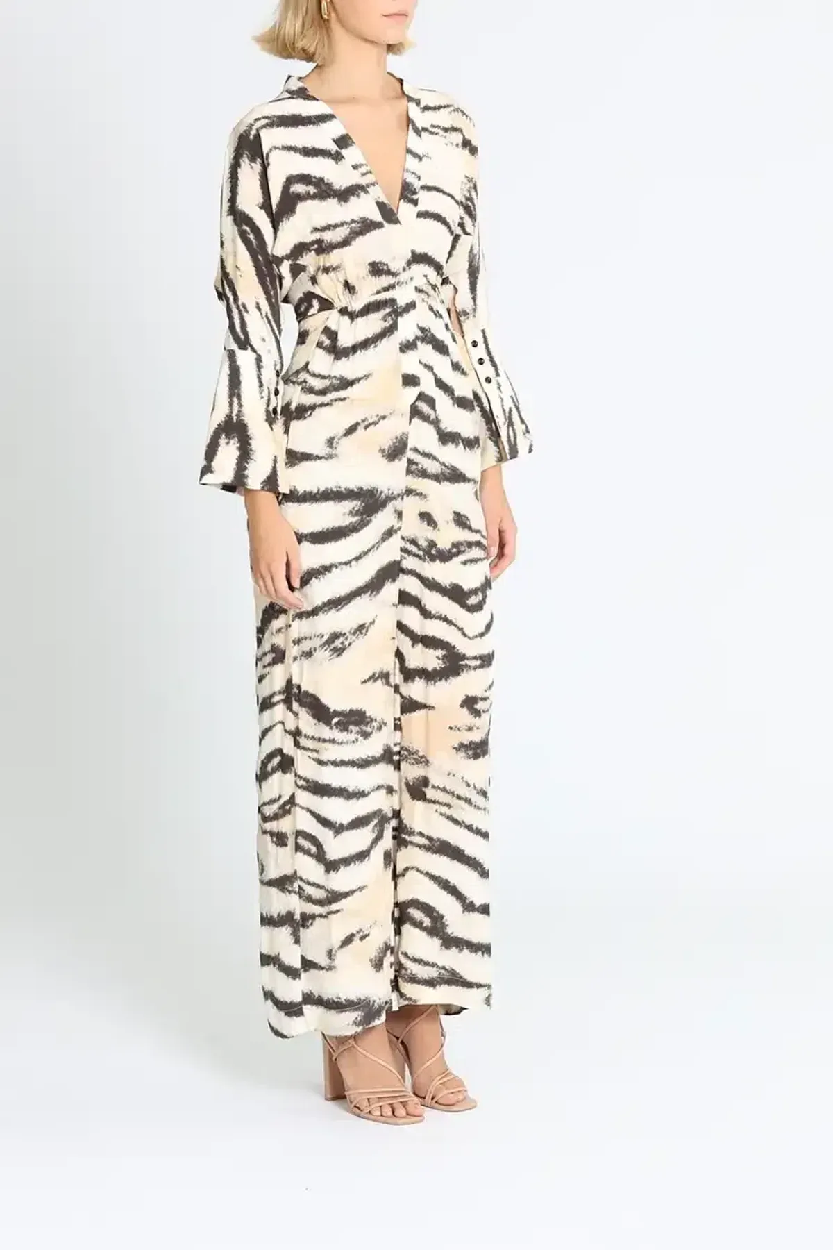 KITX Zebra Jumpsuit Animal Print Size 8 - Image 2