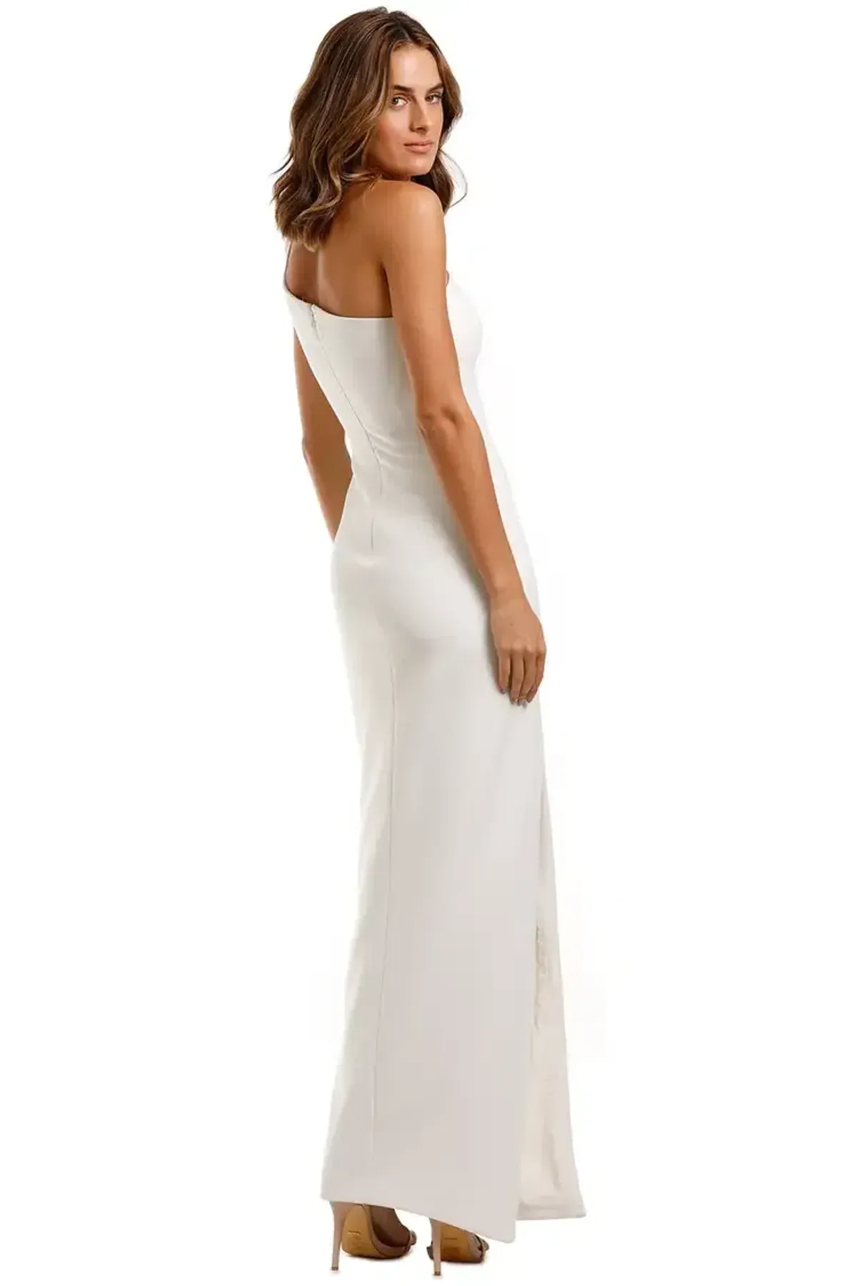 Likely NYC Maxson Gown in White Size 12 - Image 3