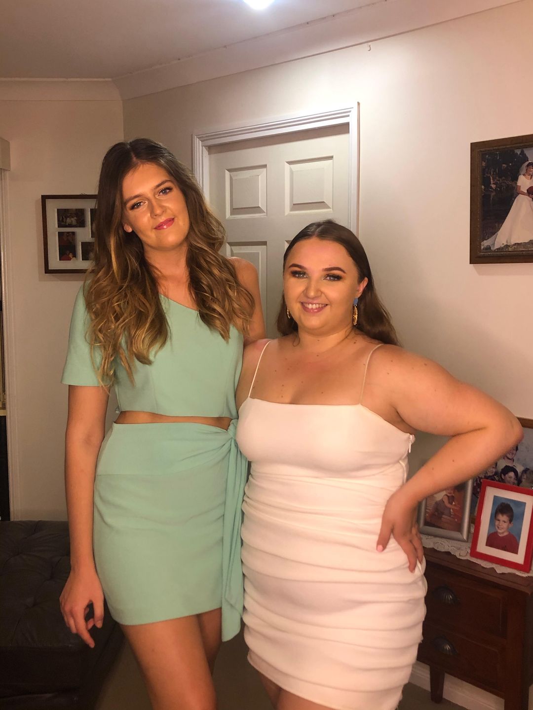 Finders Keepers Daniella Mini Dress - Mint Size L for rent on The Volte - main image