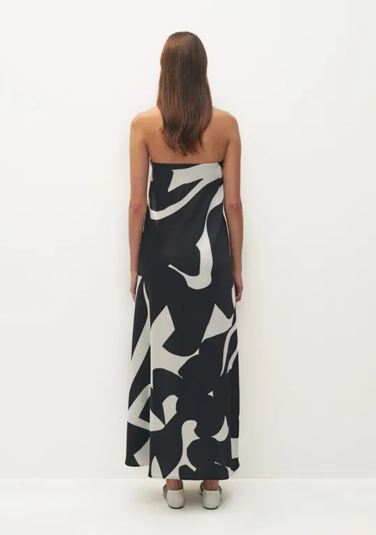 Morrison Zeta Strapless Dress Print Size 8 - Image 2