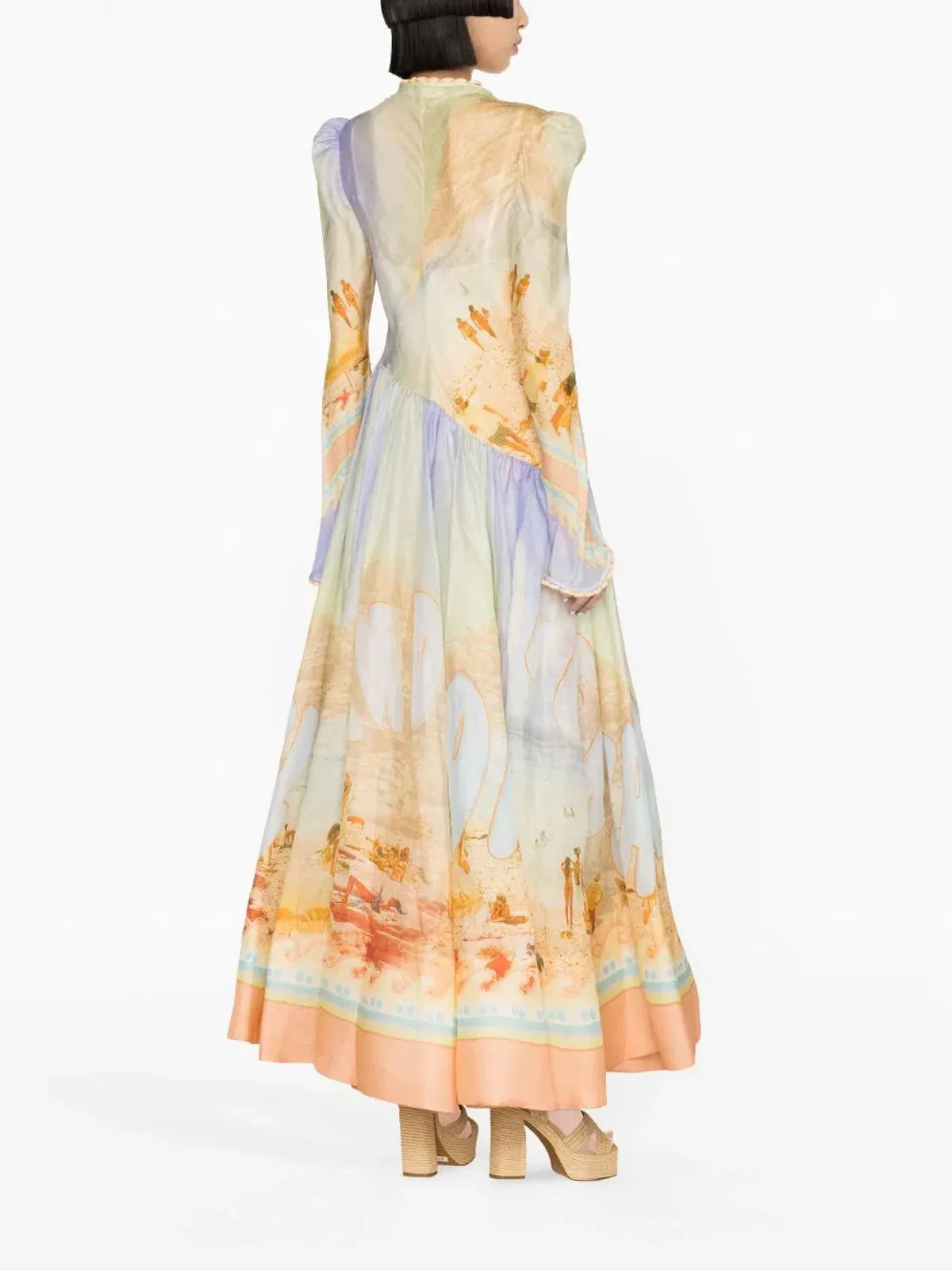 Zimmermann Tama Printed Maxi Dress Multi Size 2 / AU 12 - Image 3