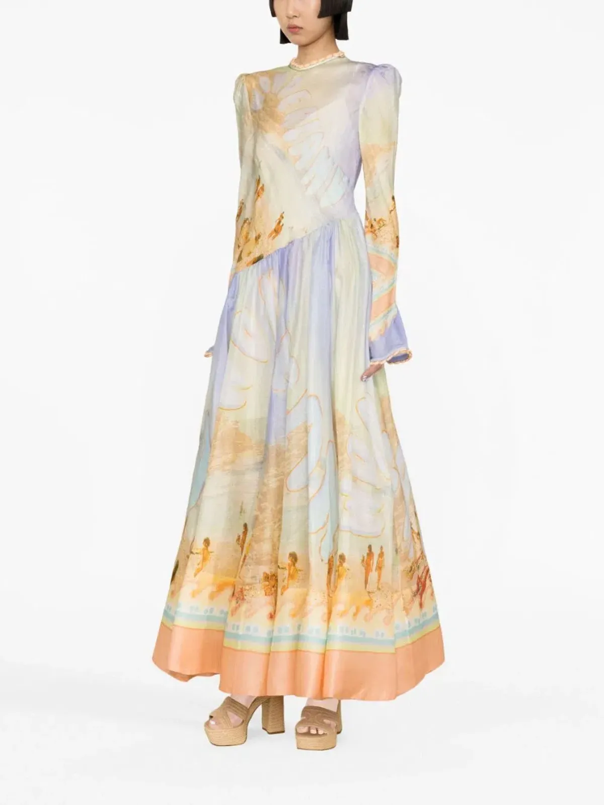 Zimmermann Tama Printed Maxi Dress Multi Size 2 / AU 12 - Image 1