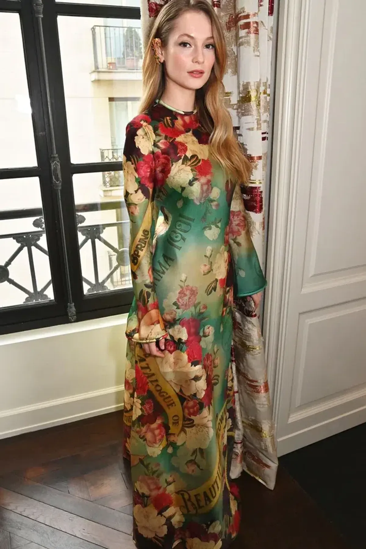 Zimmermann Wonderland Bias Slip Dress Floral Size 2 / AU 12 - Image 3