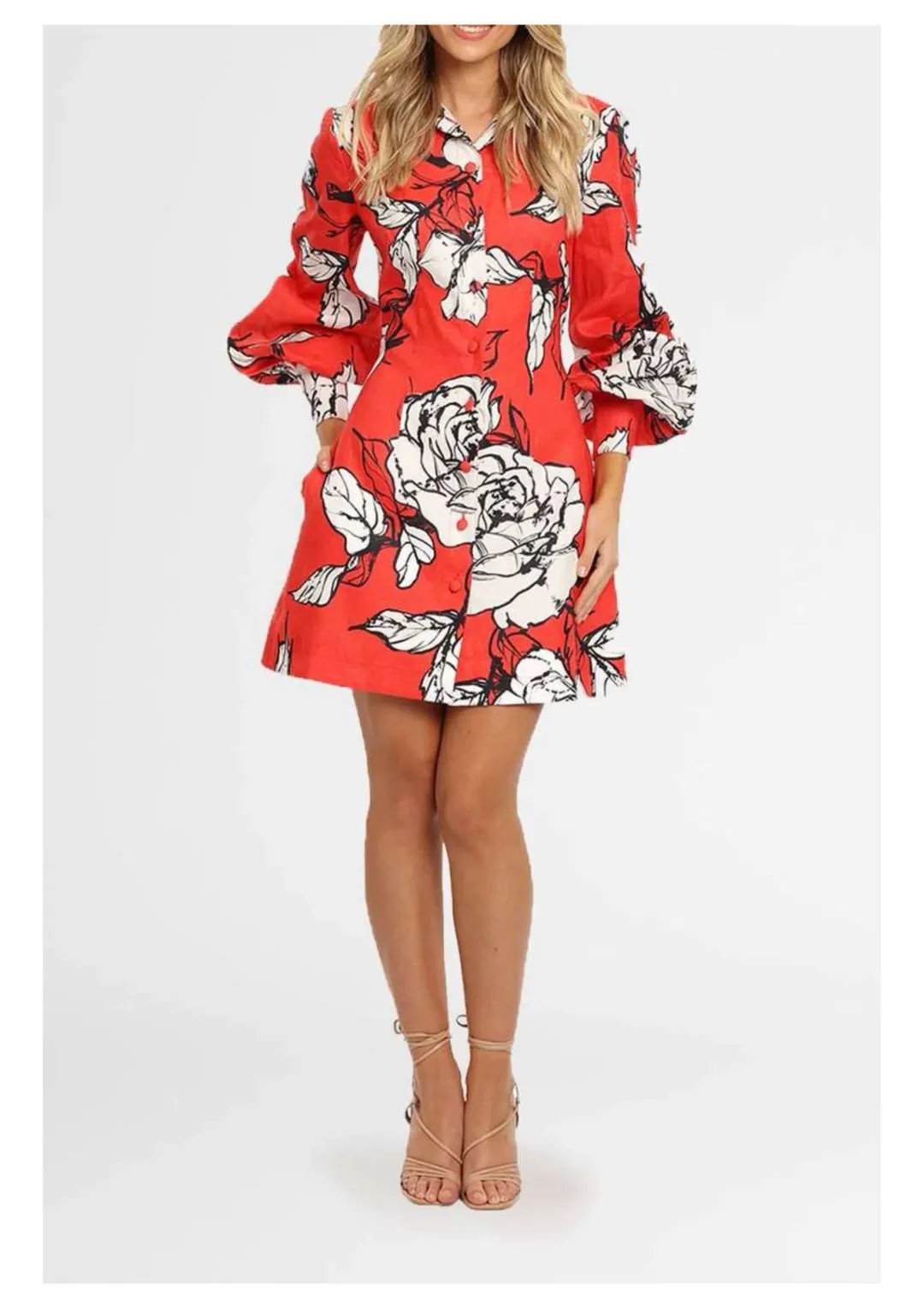 Leo LinLuminous Mini Dress in Imperial Size 8 for rent on The Volte - main image