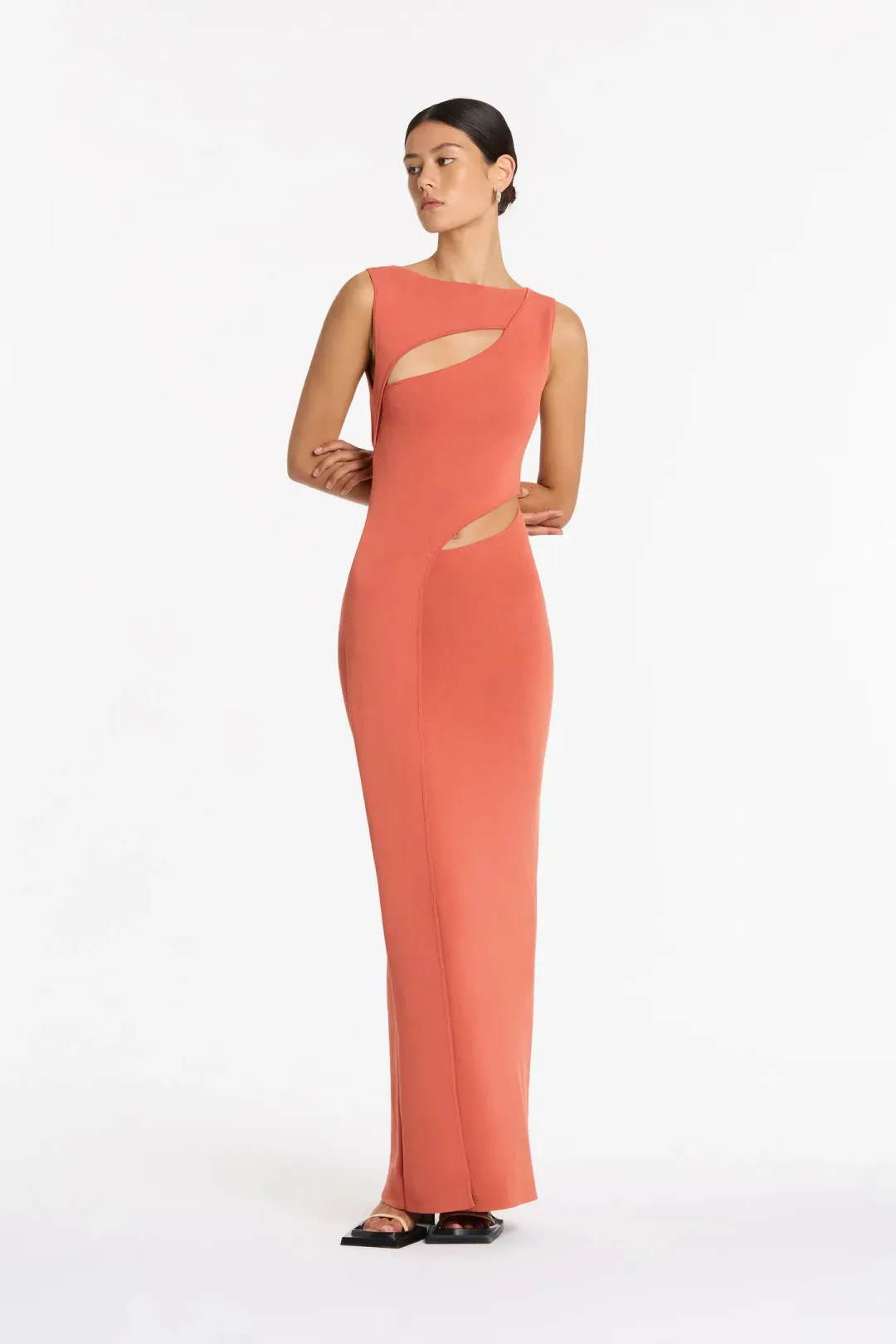 Sir The Label Nadja Dress Orange Size 0 / AU 6 for rent on The Volte - main image