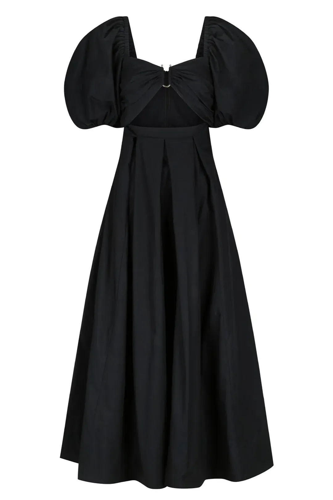 Shona Joy Mareva Midi Dress Black Size AU 12 for rent on The Volte - main image