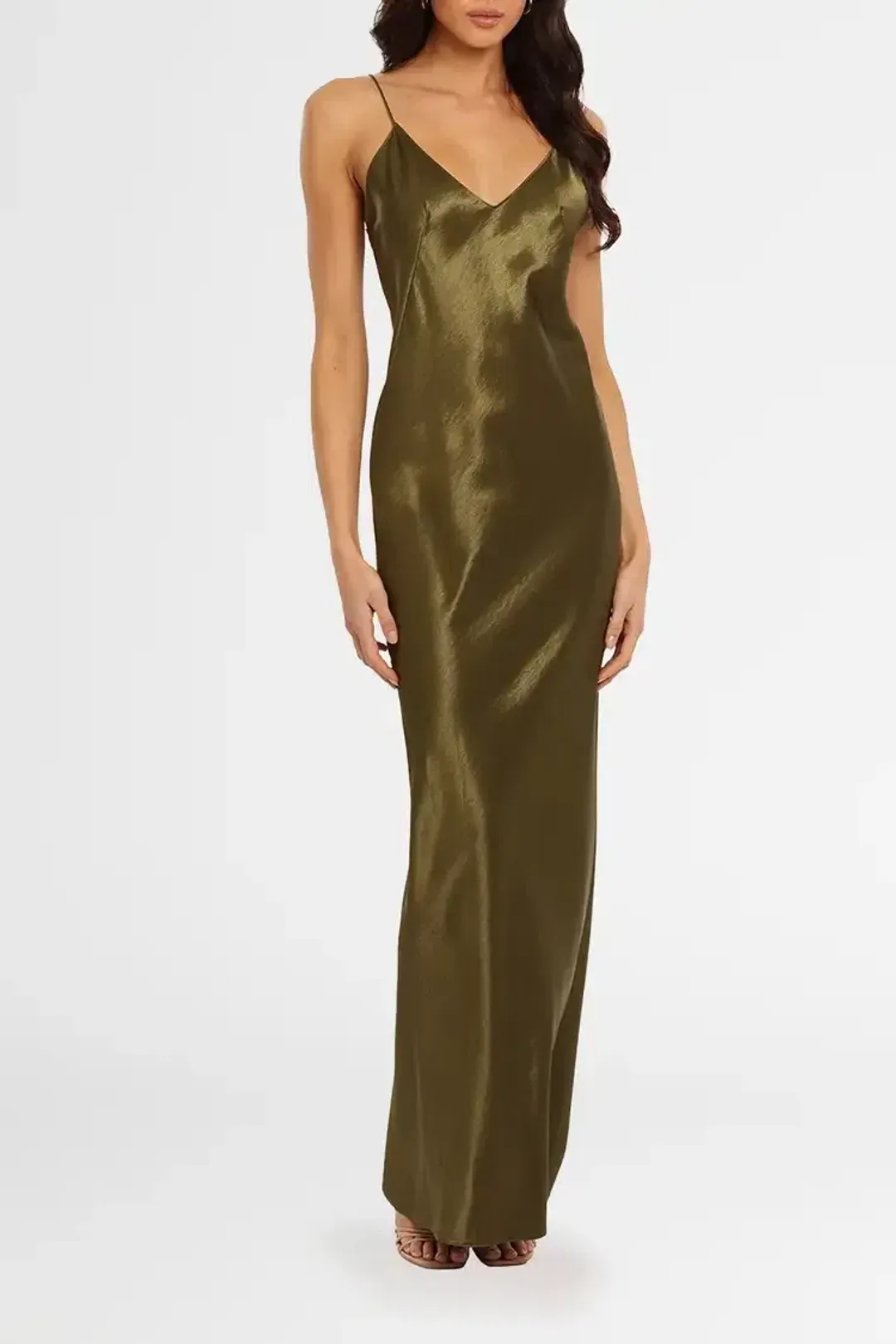 Lexi Camila Dress in Green Size AU 6 for rent on The Volte - main image