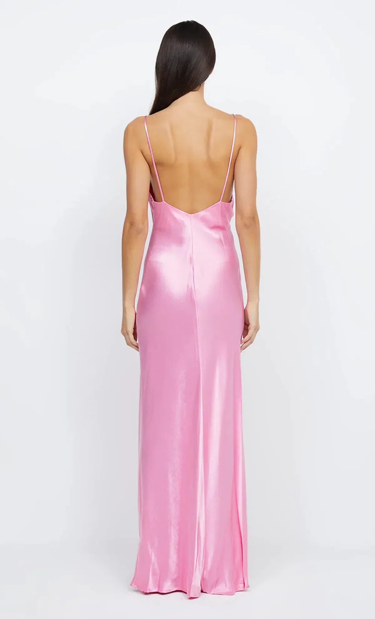 Bec & Bridge Lorelai V Maxi Dress Candy Pink Size AU 8   - Image 3