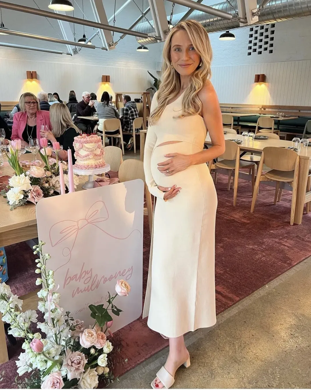 Sir the Label Manifesto Sleeve Midi Dress Yellow Size 10 for rent on The Volte - main image