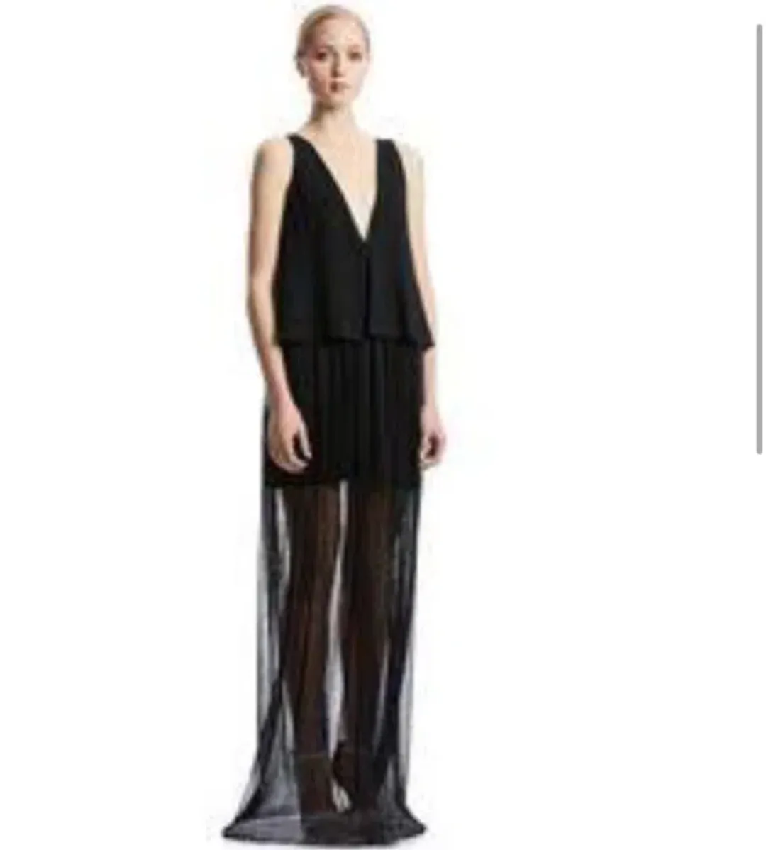 Scanlan Theodore Dress Navy & Black Size 6 for rent on The Volte - main image