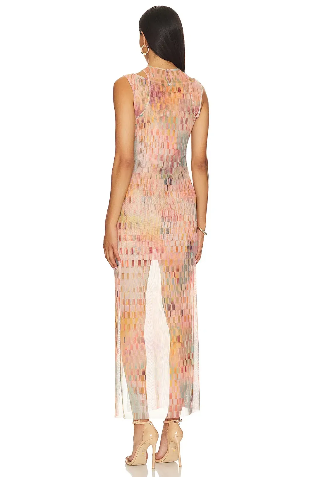 MISA Los Angeles Fernanda Dress Multi-colour Size 8 for rent on The Volte - main image