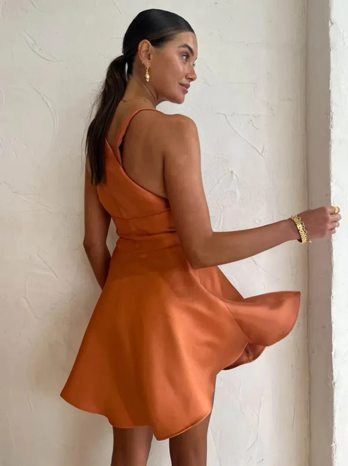 One Fell Swoop Emmeline Mini Dress In Sienna Size 6 - Image 3