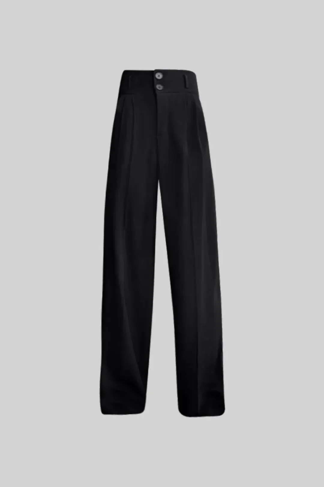 Sierra Darien Cut Out Shoulder Jacket and High Waist Loose Pants Set Black Size M / AU 10 for rent on The Volte - main image