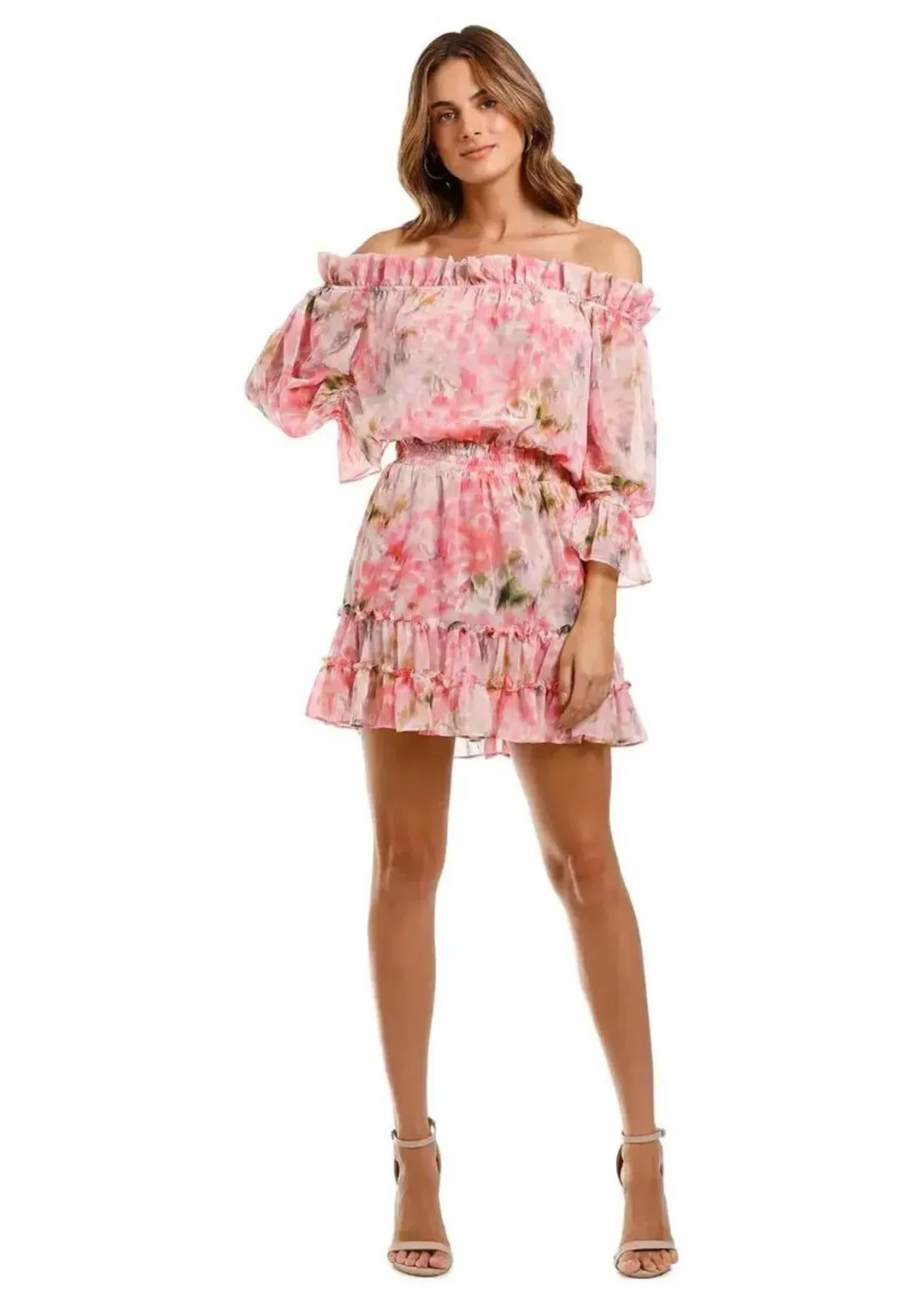 Misa LA Danae Mini Dress in Pink Size 10 - Image 1