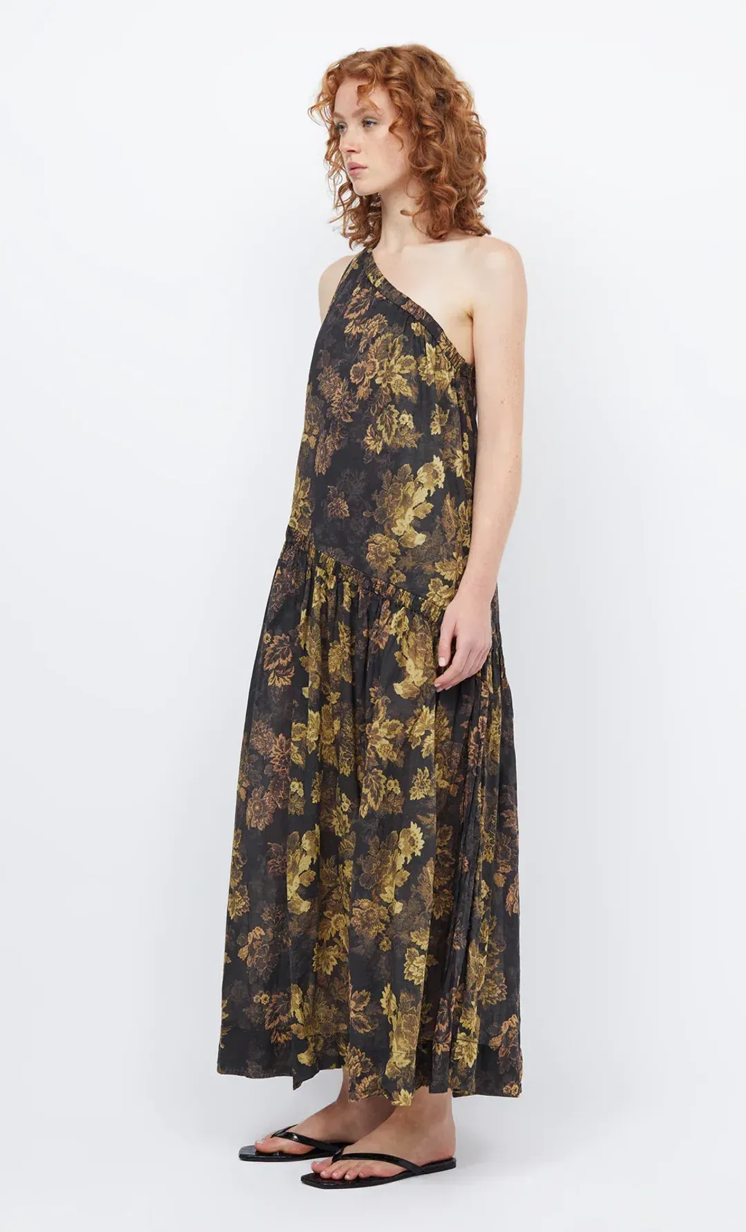 Bec & Bridge Palmer Asym Maxi Dress Jasper Floral Size 8 for rent on The Volte - main image