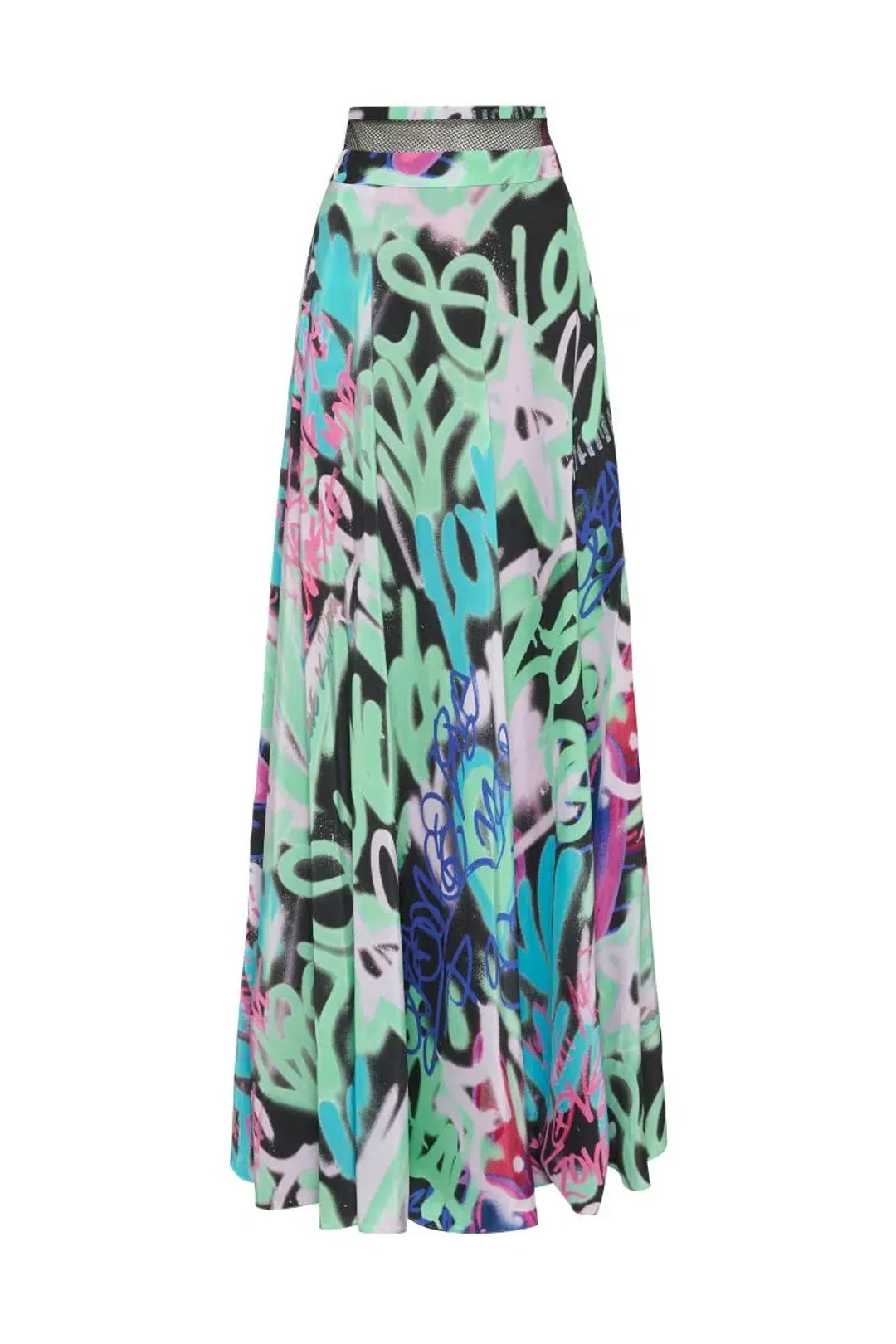 Sass and Bide Graffiti Speaks Maxi Skirt Multi Size 8 for rent on The Volte - main image