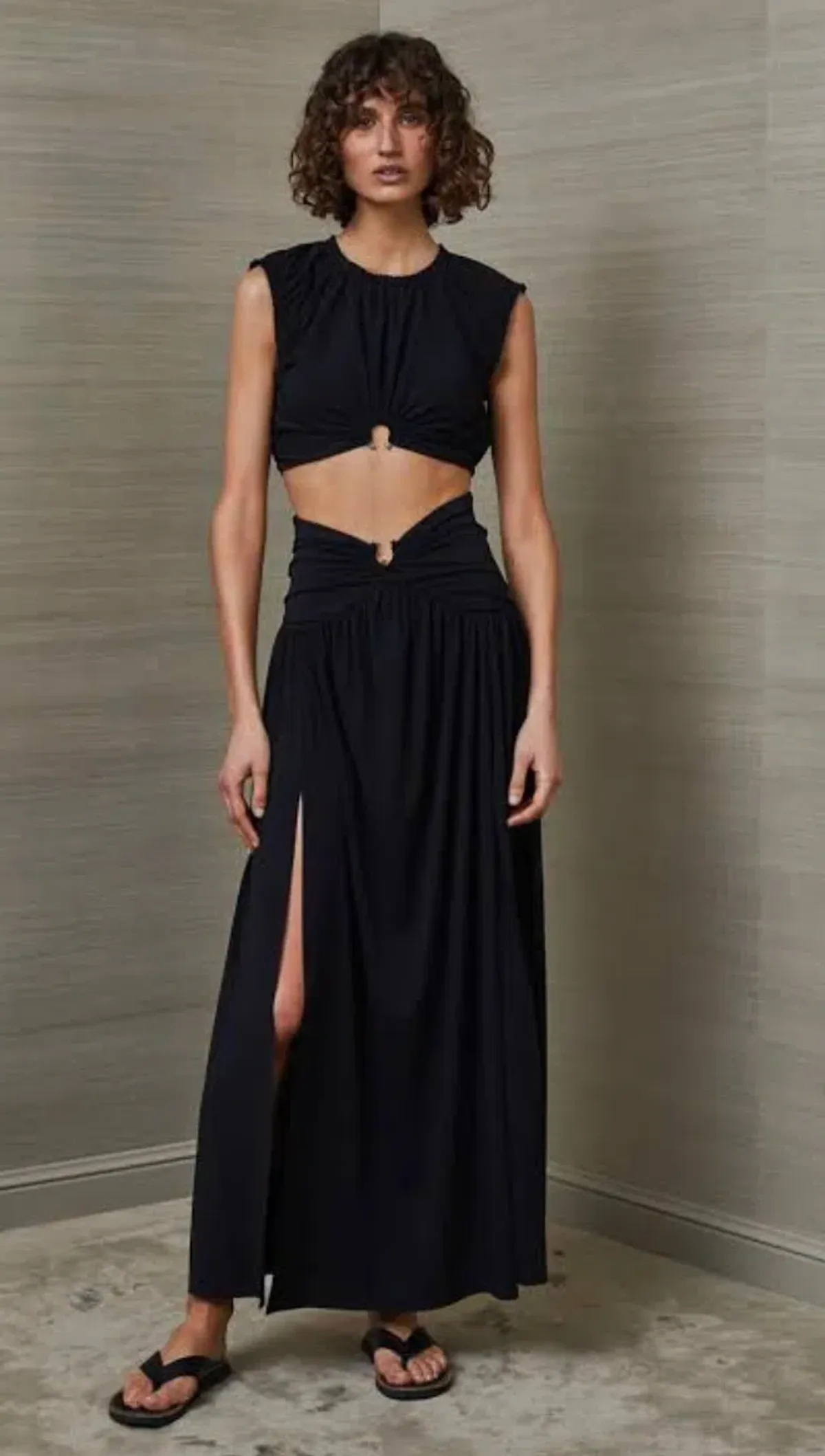 Bec & Bridge Minx Top and Skirt Set in Black Size 6/8 - Image 2