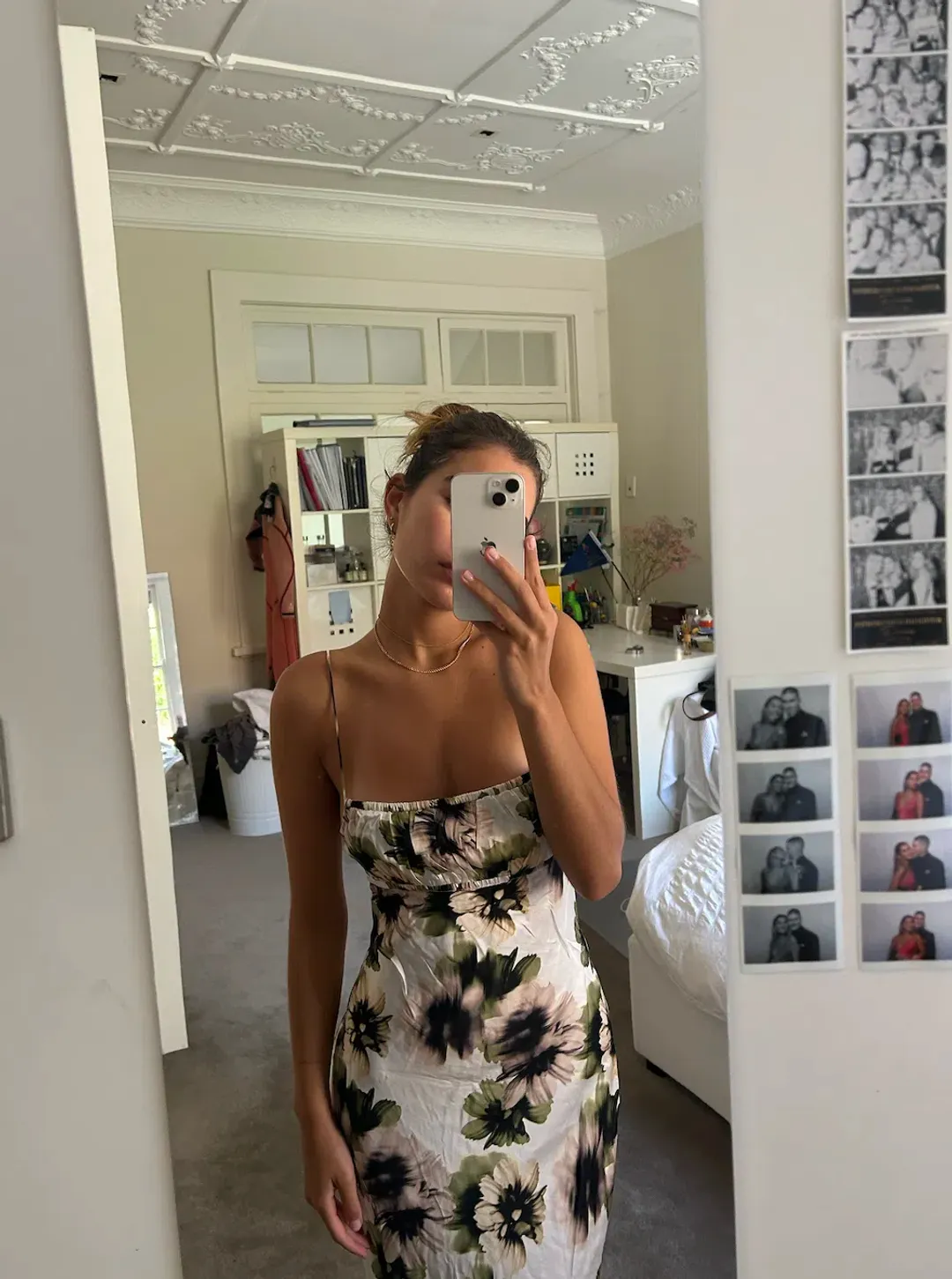 Bec & Bridge Bloom Silk Maxi Dress Floral Size 8 for rent on The Volte - main image