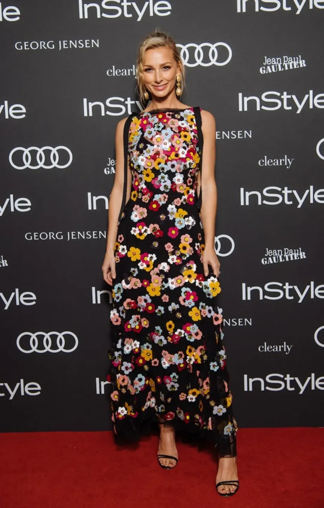 Rachel Gilbert Lolo Applique Floral Gown for rent on The Volte - main image