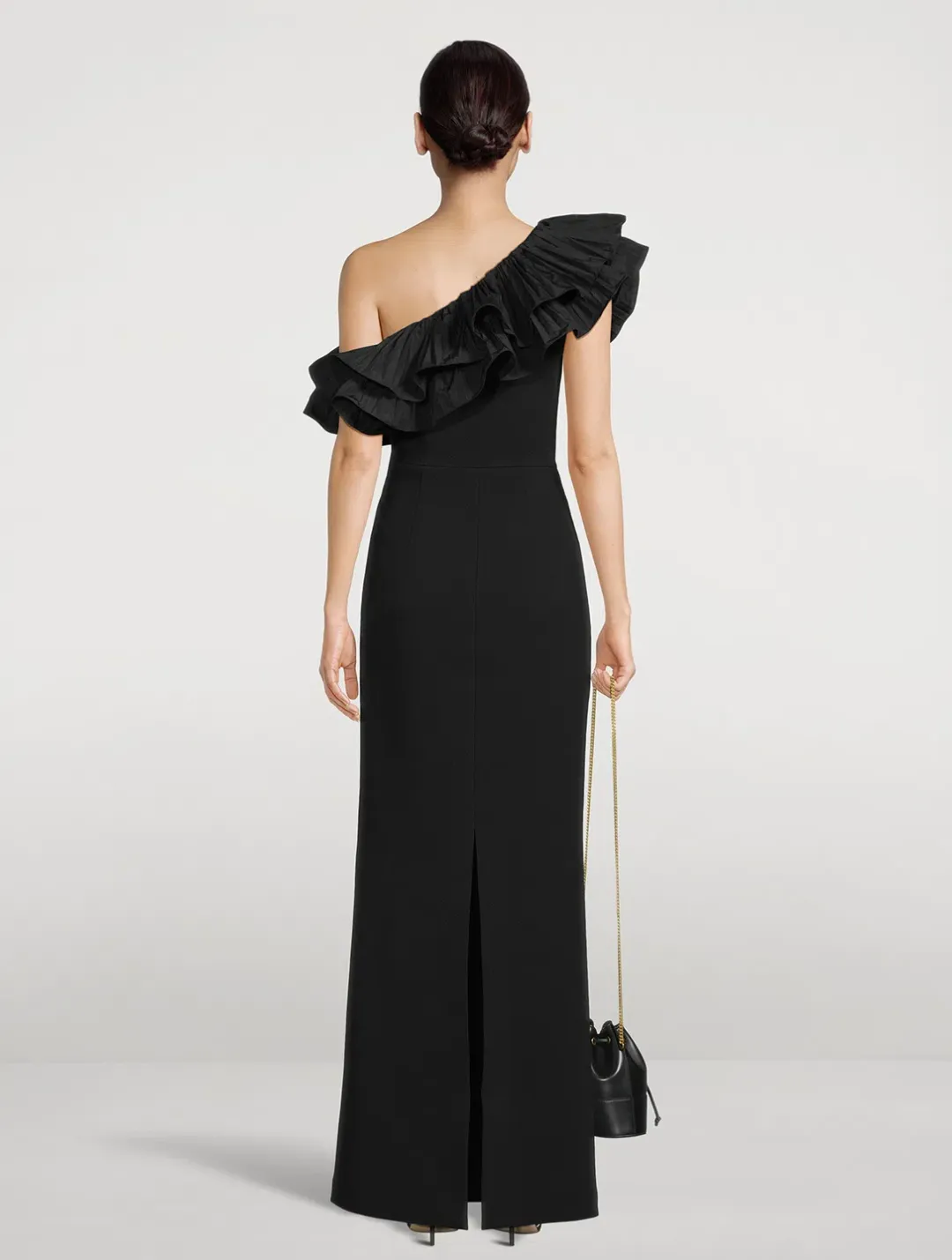 Rebecca Vallance Chloe Gown Black Size 8 for rent on The Volte - main image