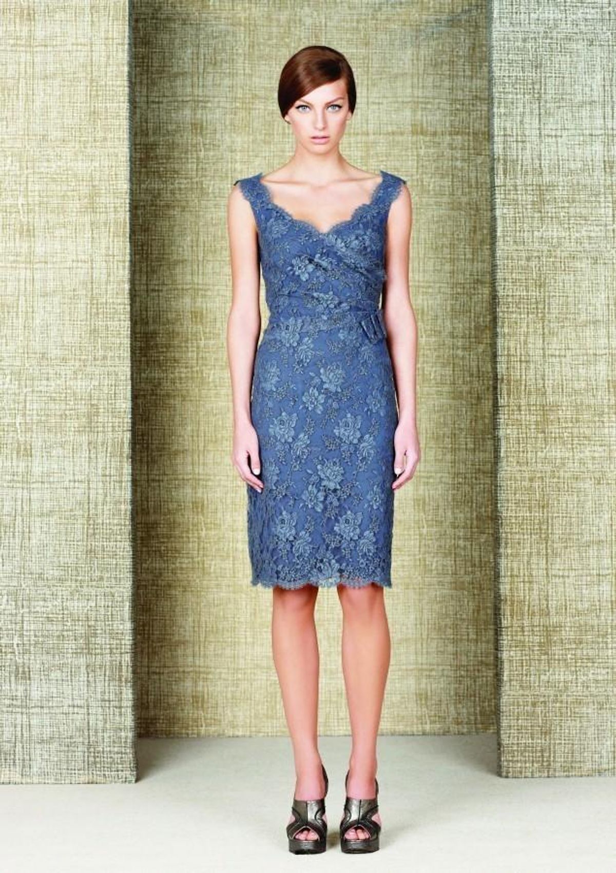 COLLETE DINNIGAN Princess Diamonds Lace Dress - Image 1