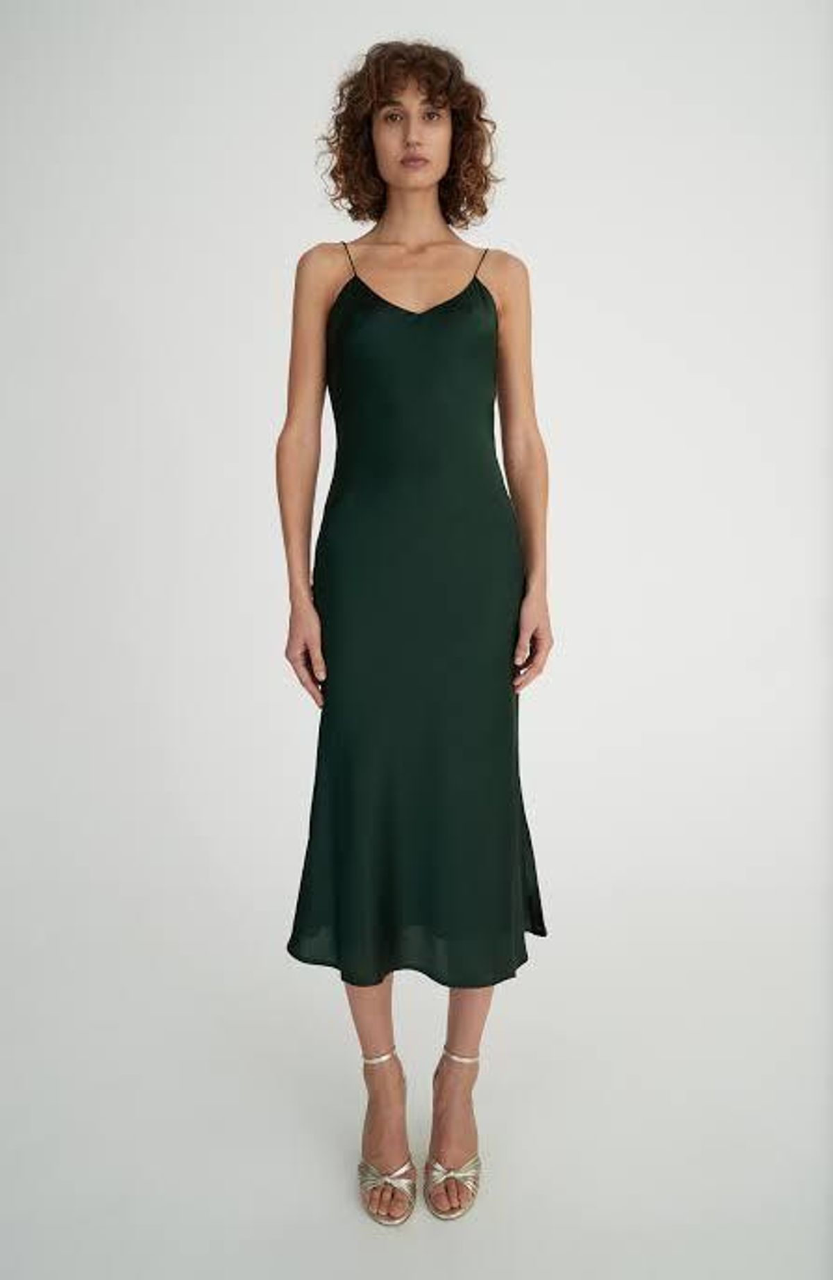 Hansen & Gretel Demi Silk Dress Black Size 8 - Image 1