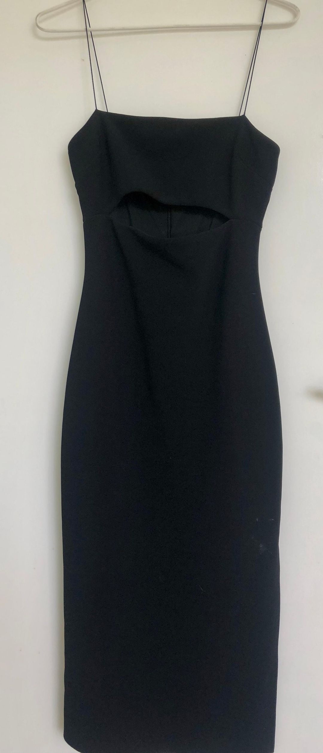 Bec & Bridge Midi Dress Black Size 8 for rent on The Volte - main image