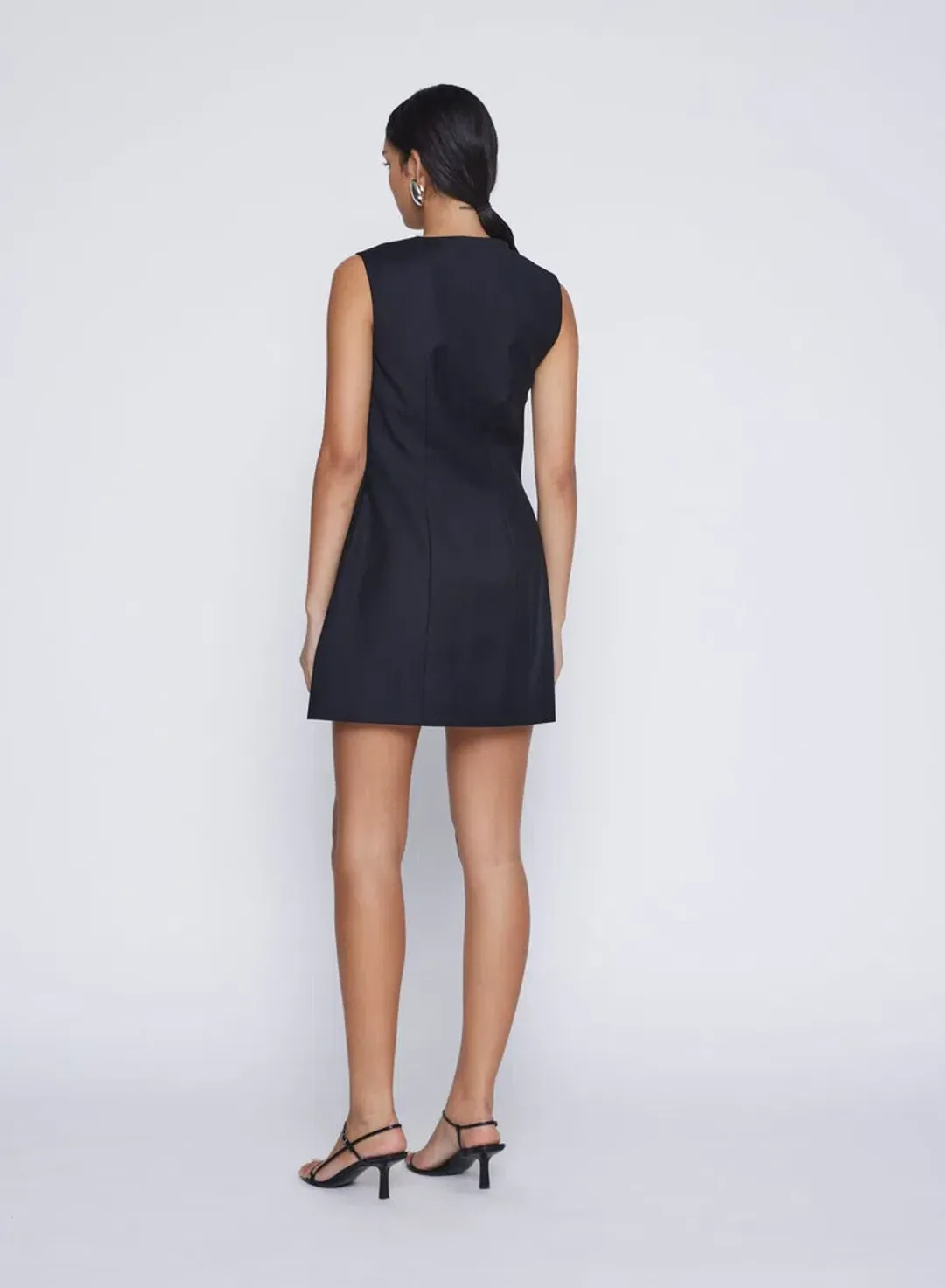 Anna Quan Sofia Dress Black  Size 12  for rent on The Volte - main image