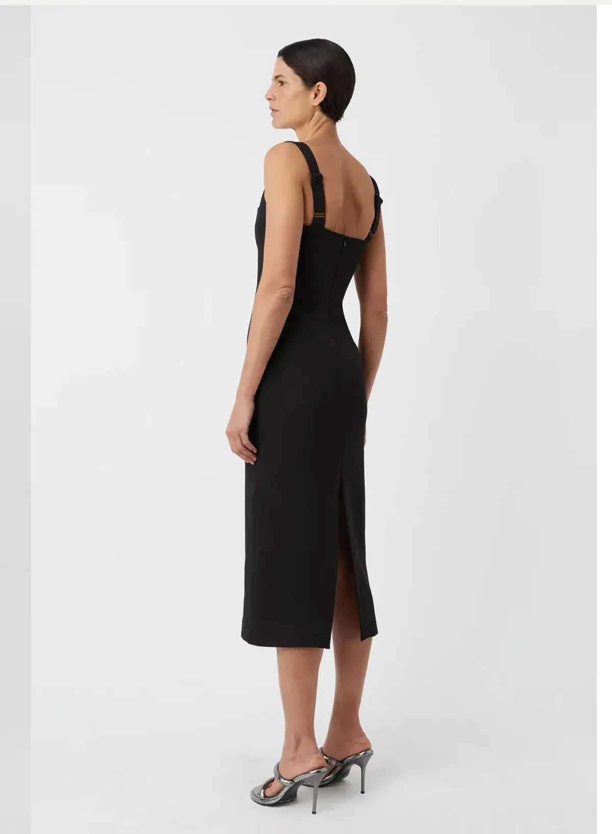 Camilla And Marc  Ilona Midi Dress Black Size 12 - Image 2